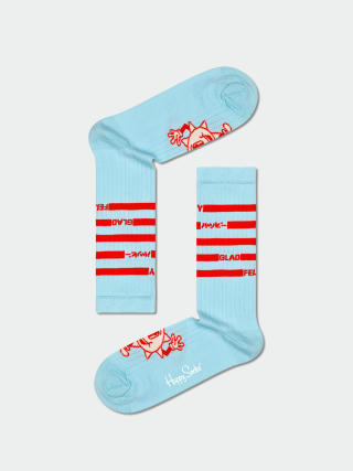 Happy Socks Чорапи Happy (light blue)