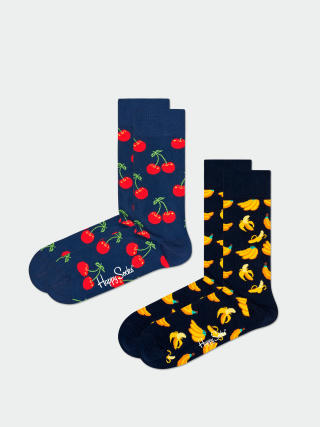 Happy Socks Чорапи 2 Pack Classic Cherry (navy)