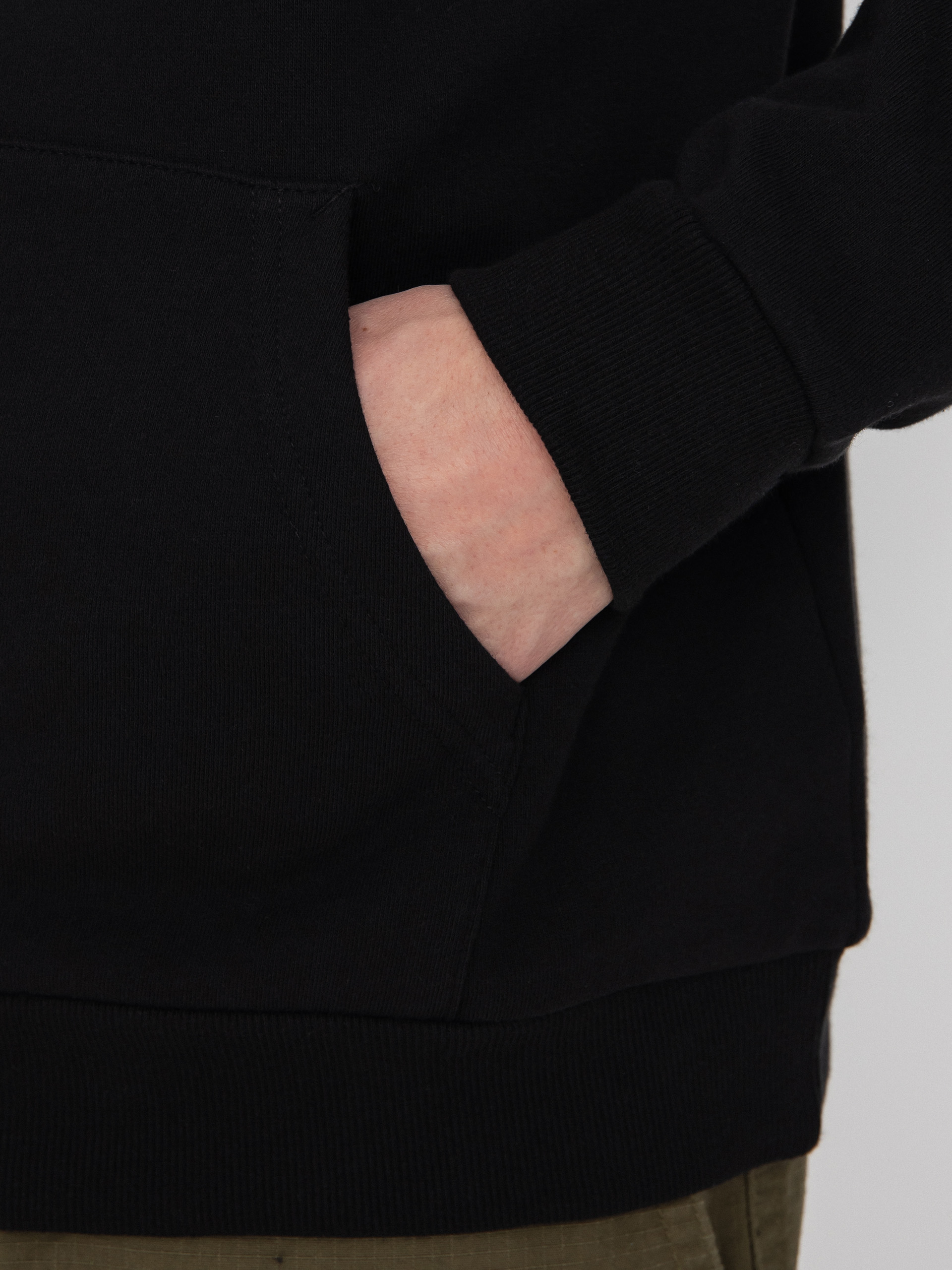 Brixton Суитшърт с качулка Coors Roundup HD (black)