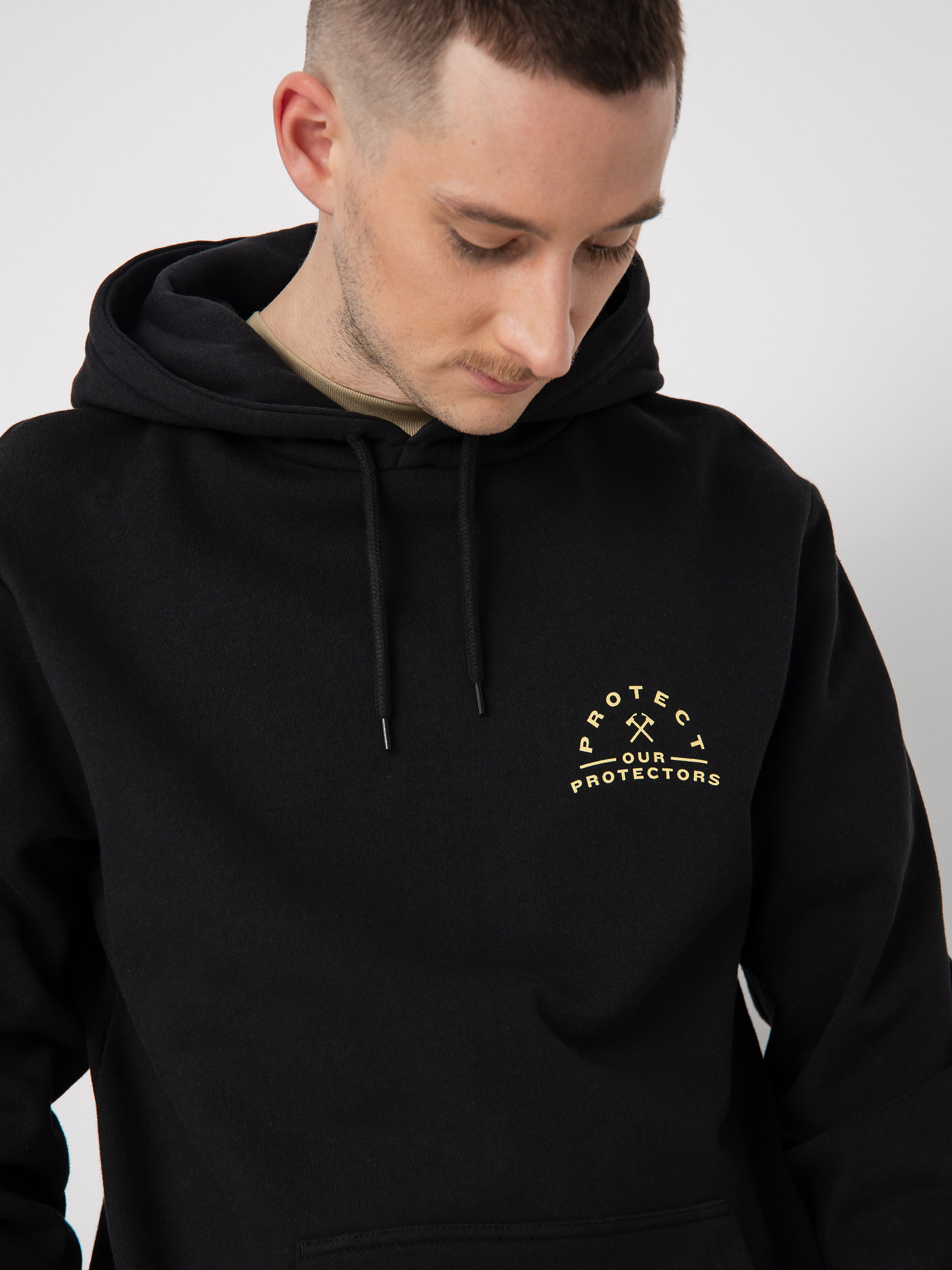 Brixton Суитшърт с качулка Coors Protector II HD (black)