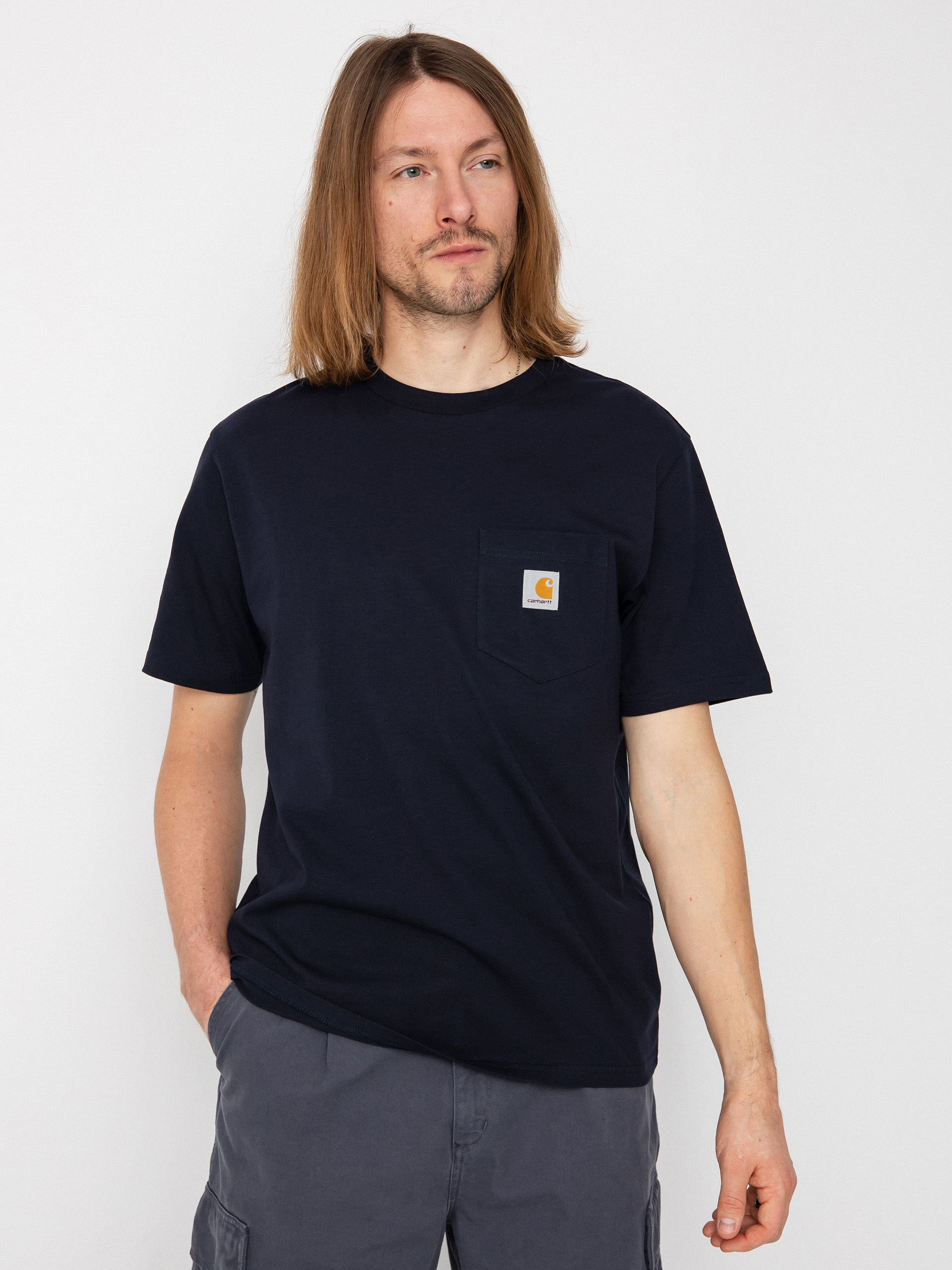 Carhartt WIP Тениска Pocket (dark navy)