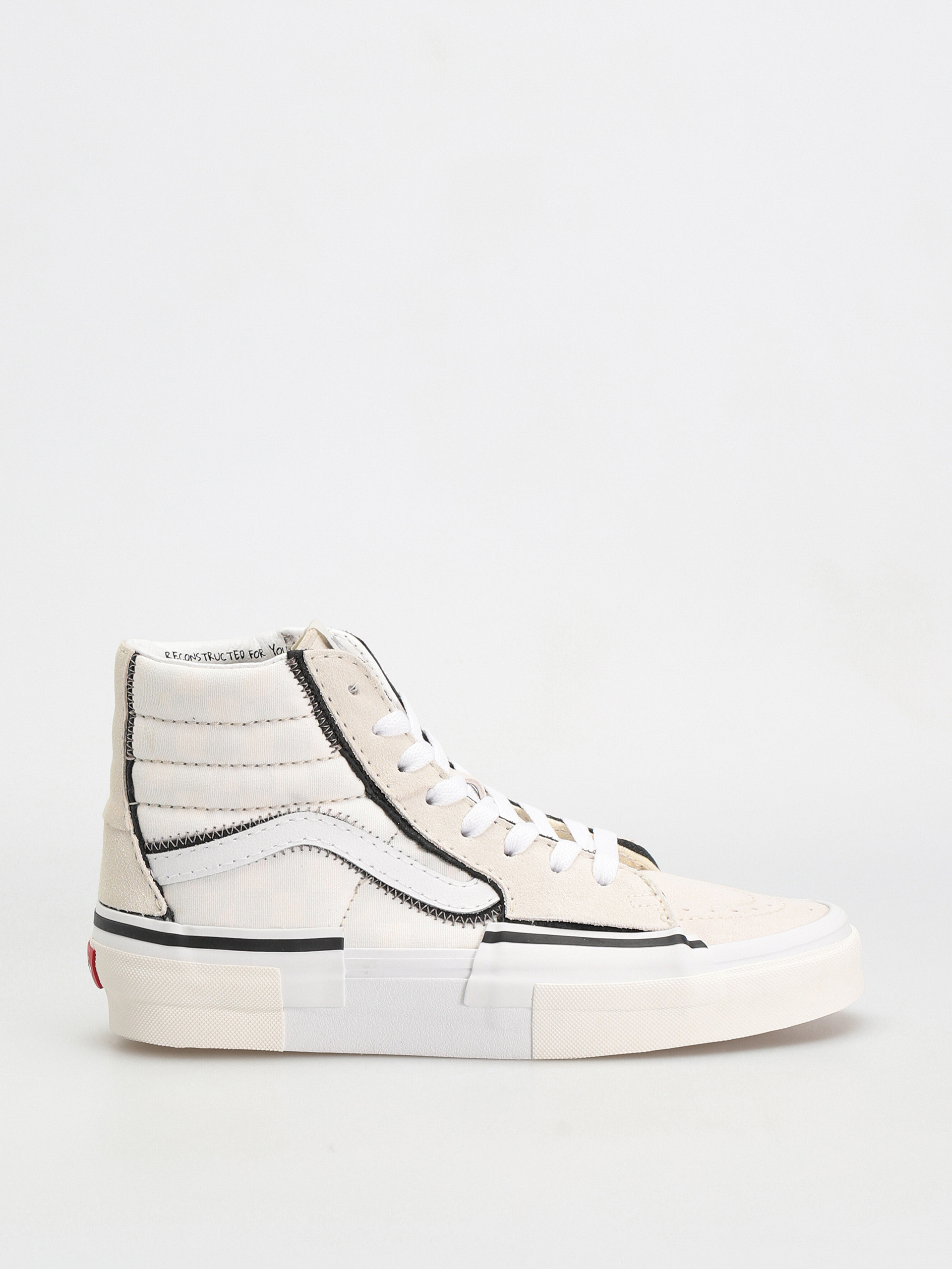 Vans Обувки Sk8 Hi Reconstruct (marshmallow/white)