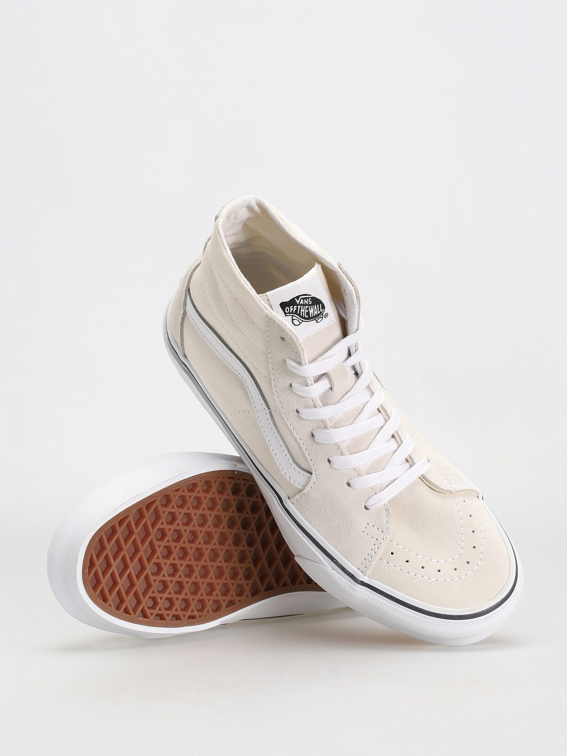 Vans Обувки Sk8 Hi Tapered Wmn (suede/canvas marshmallow)