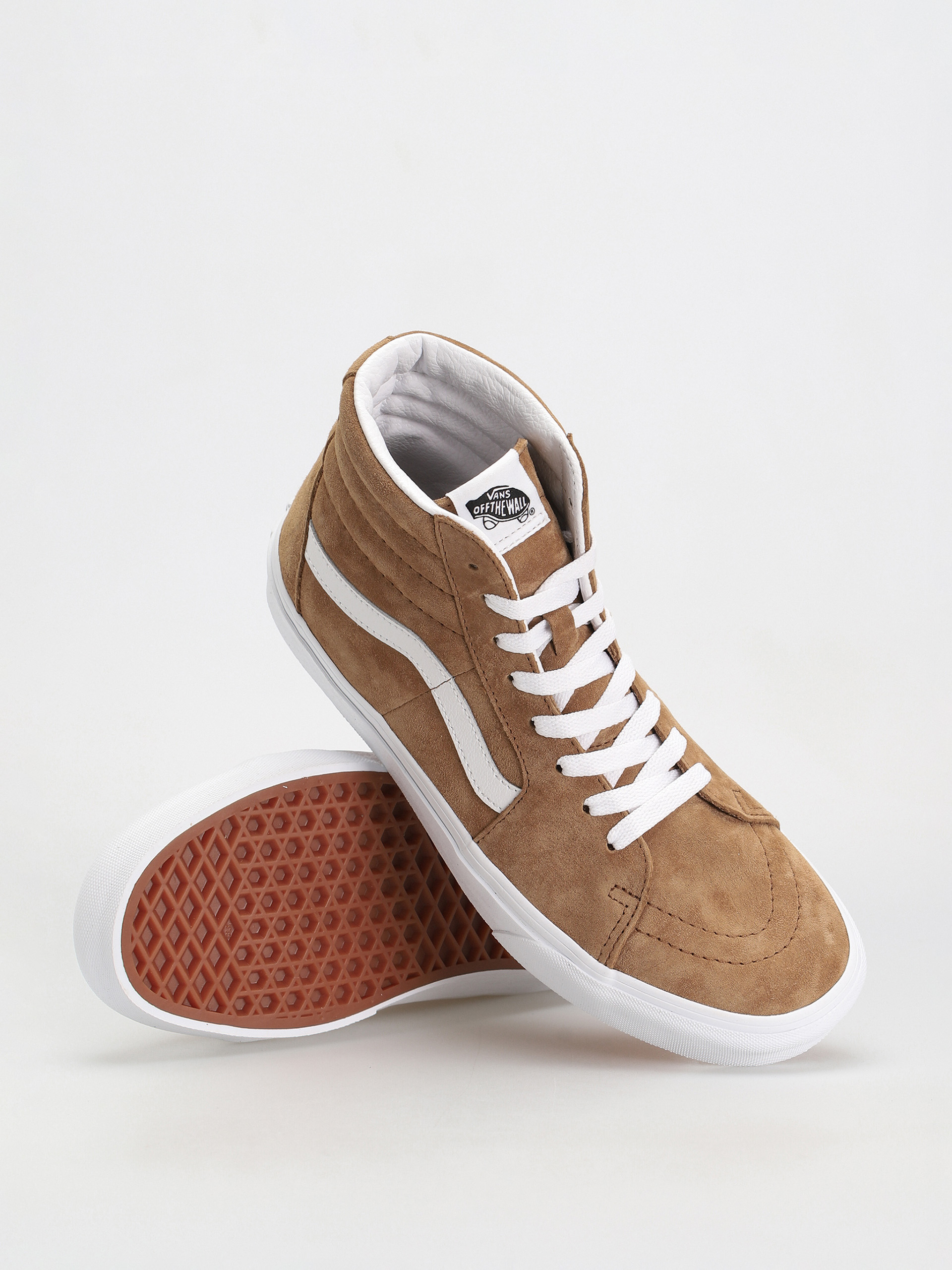 Vans Обувки Sk8 Hi (pig suede tobacco brown)