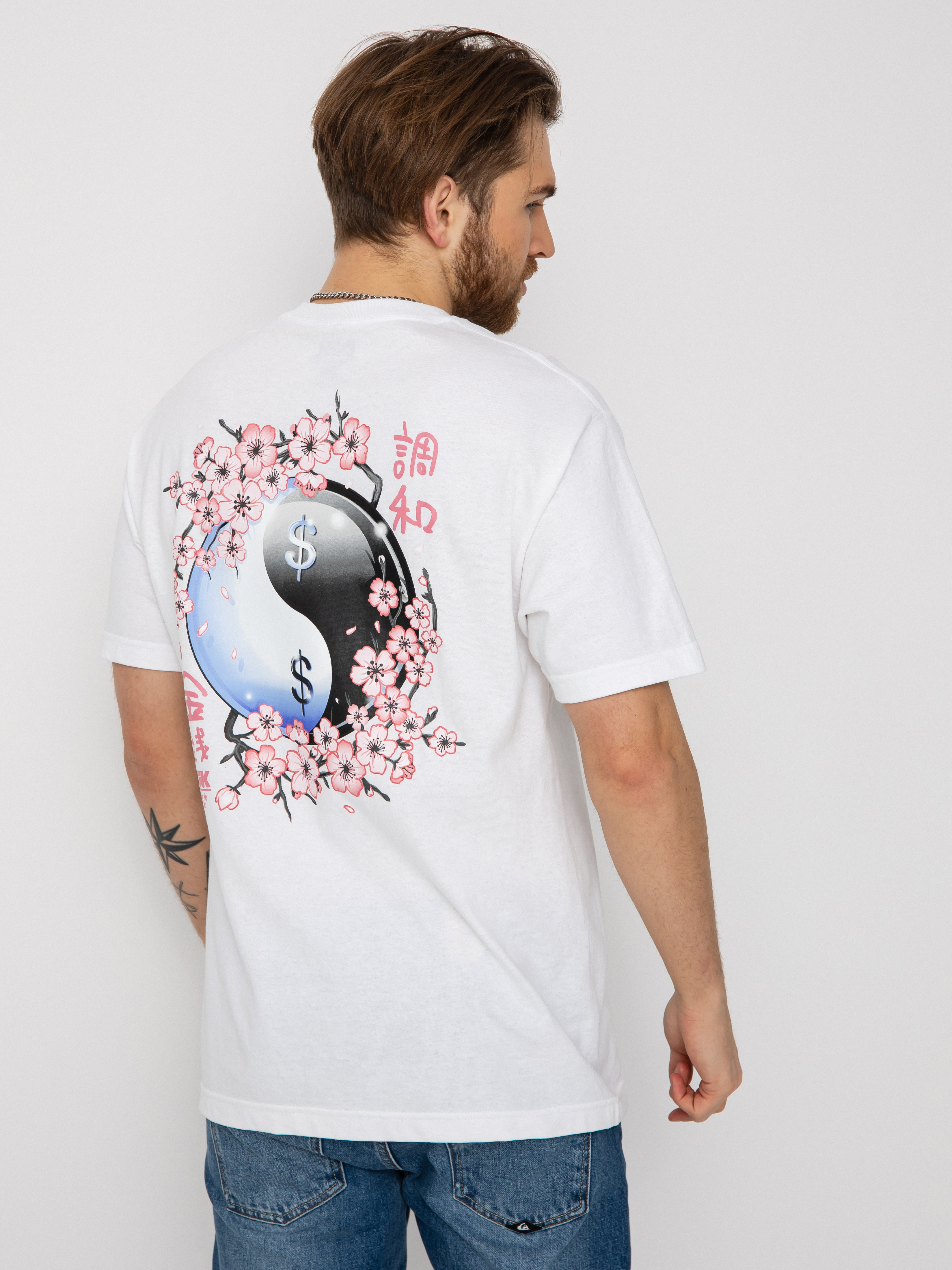 DGK Тениска Yin (white)