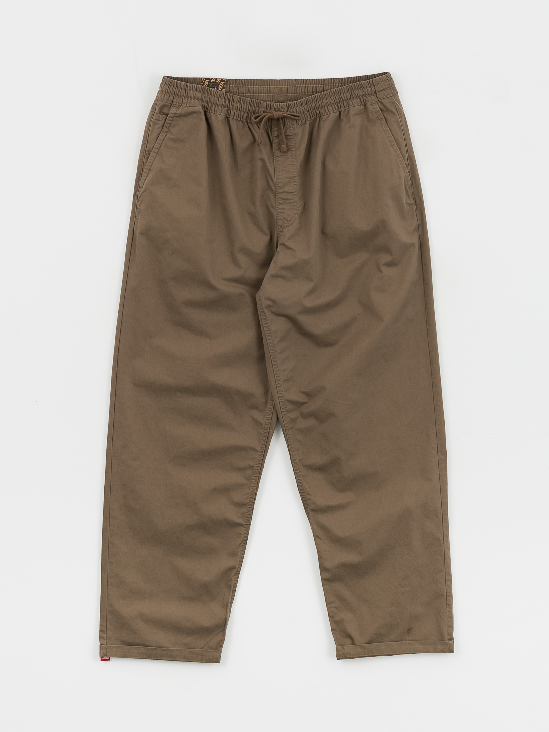 Vans Панталони Range Baggy Tapered Elastic Waist (canteen)