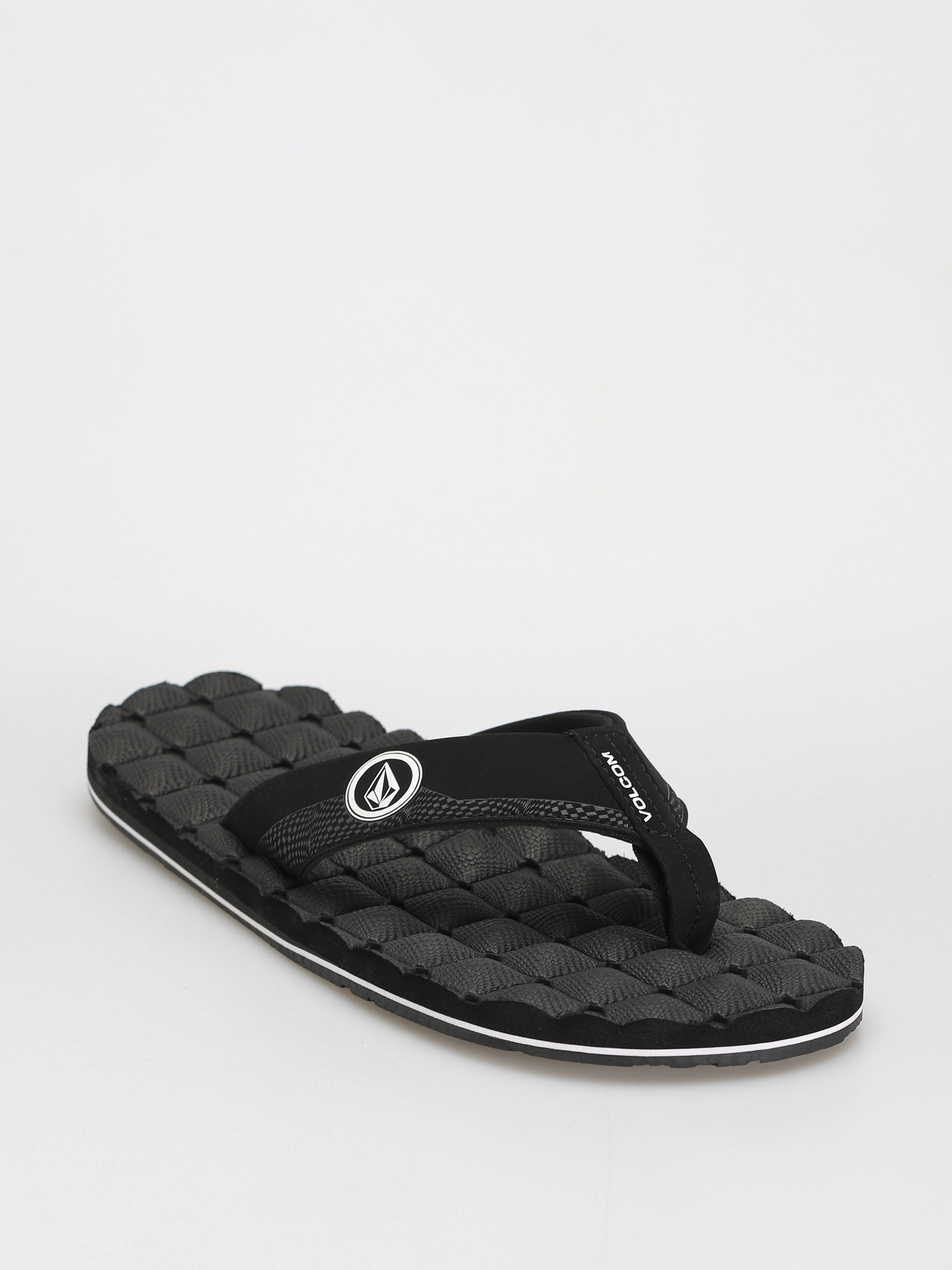 Volcom Джапанки Recliner (black white)