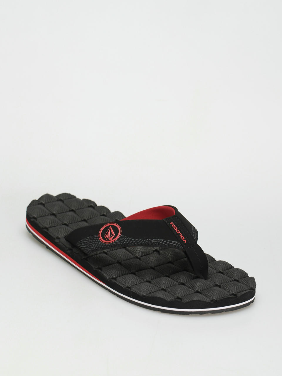 Volcom Джапанки Recliner (ribbon red)