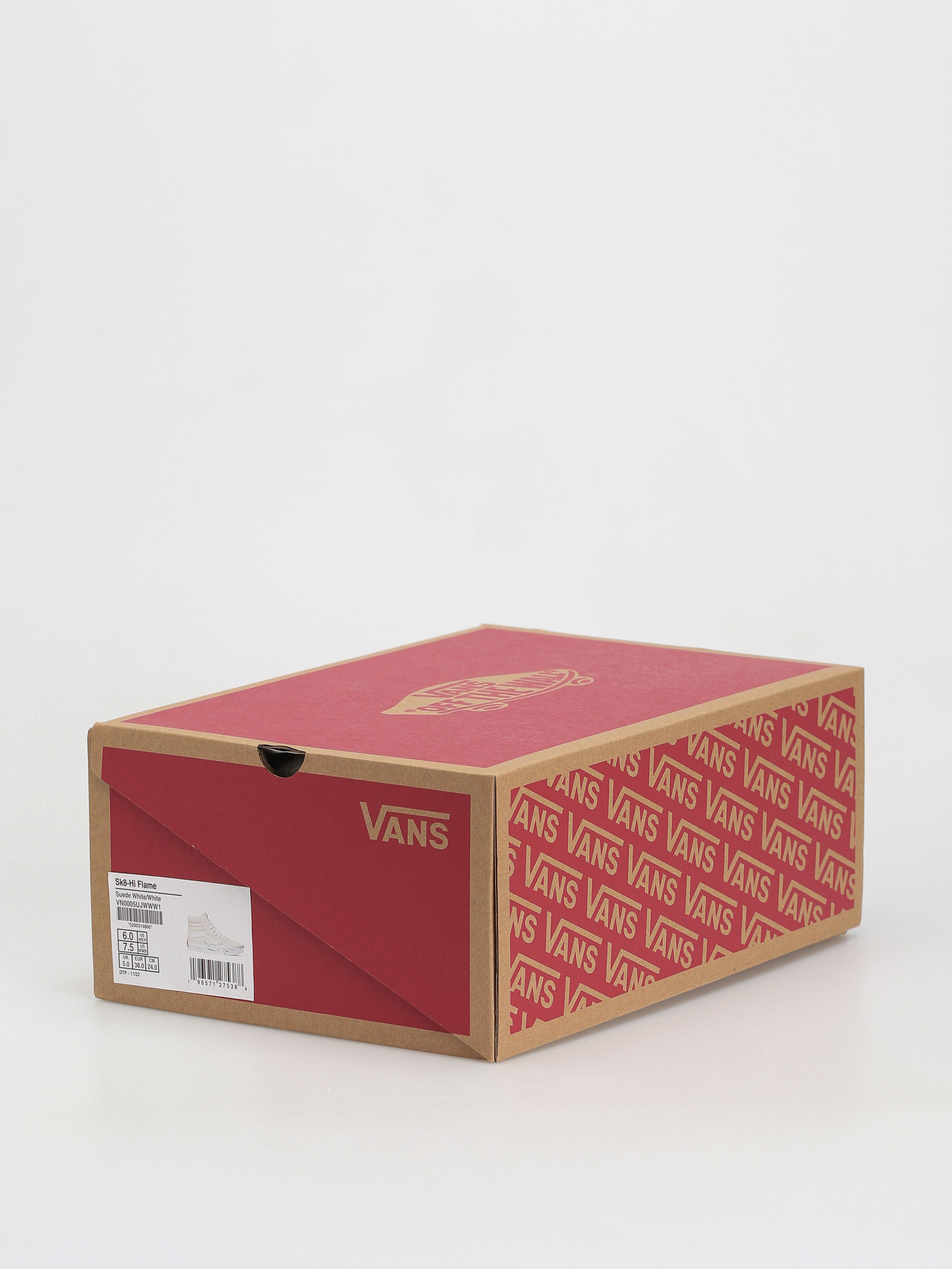 Vans Обувки Sk8 Hi Flame (suede white/white)