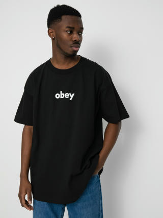 OBEY Тениска Lower Case 2 (black)