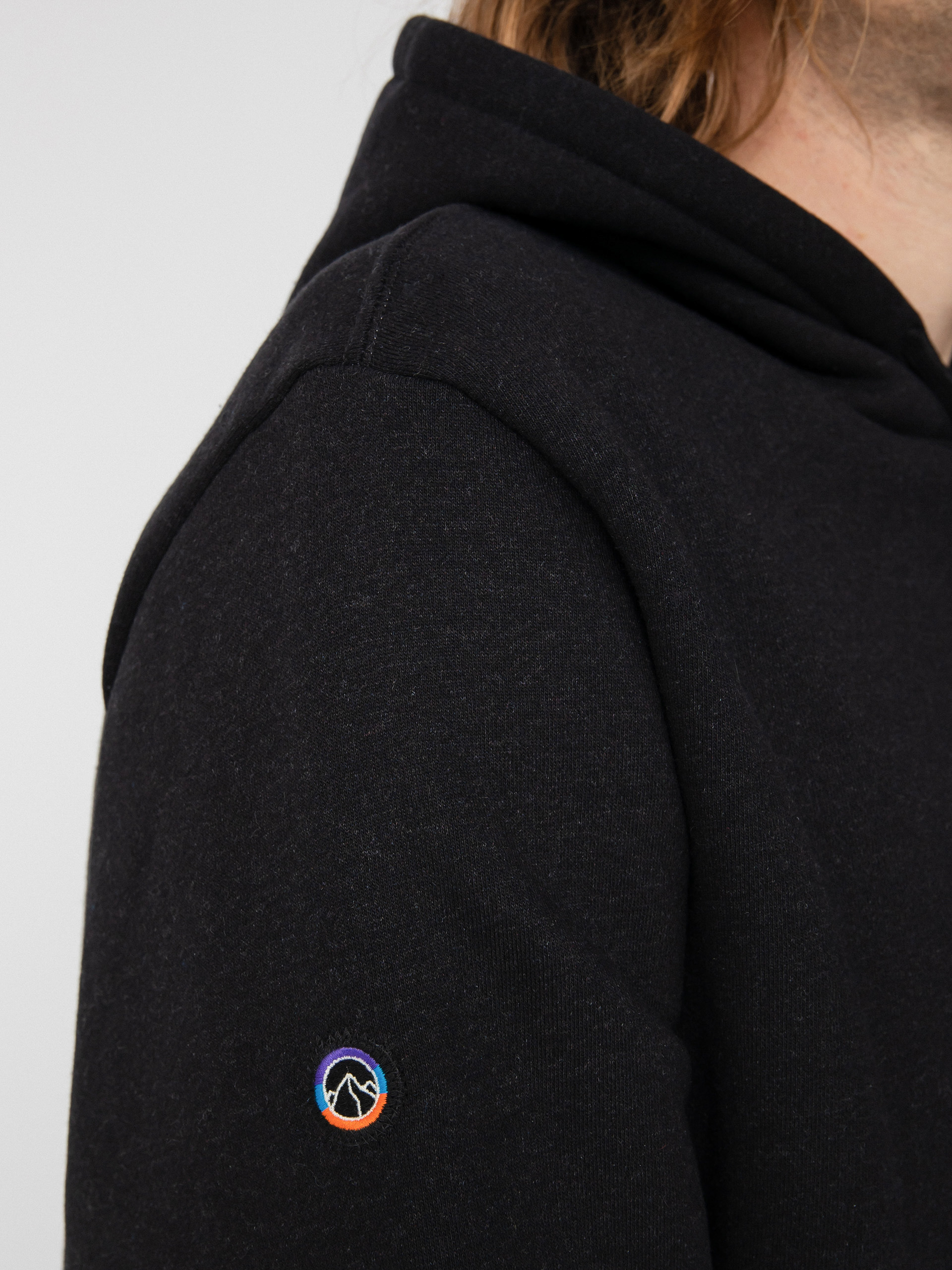 Patagonia Суитшърт с качулка Fitz Roy Icon Uprisal HD (ink black)