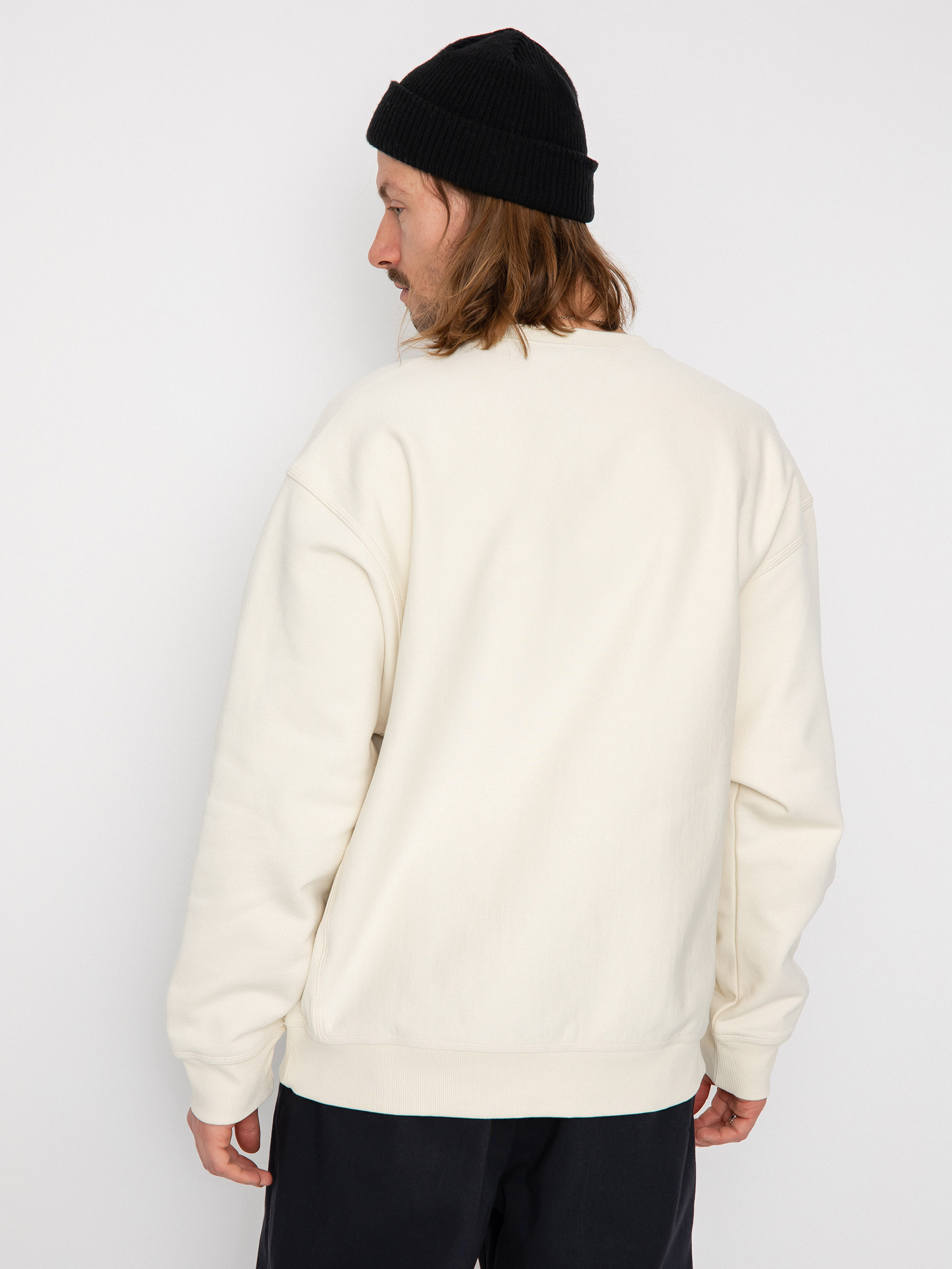 Суитшърт Carhartt WIP American Script (natural)