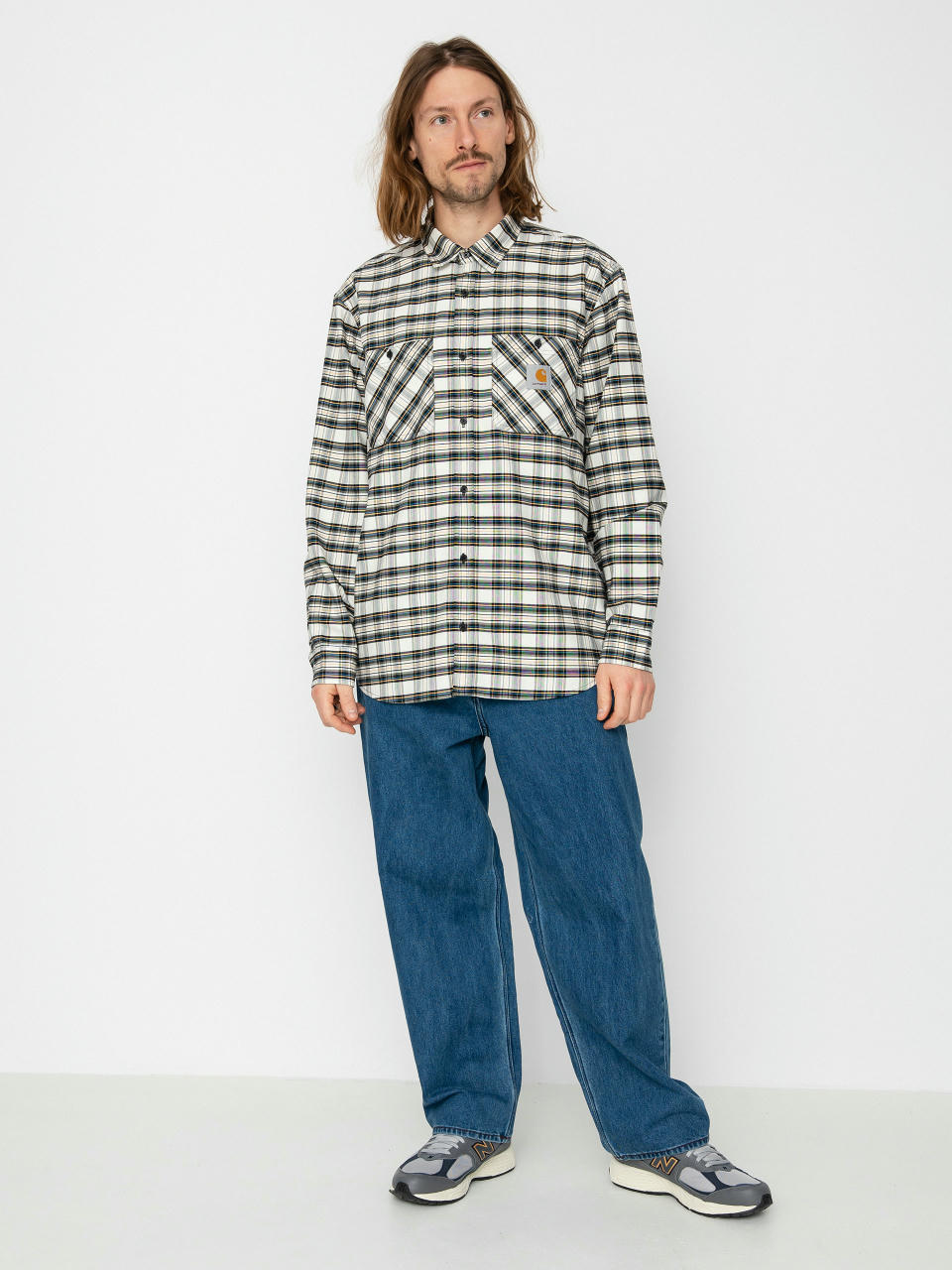 Carhartt WIP Риза Solander (solander check wax)