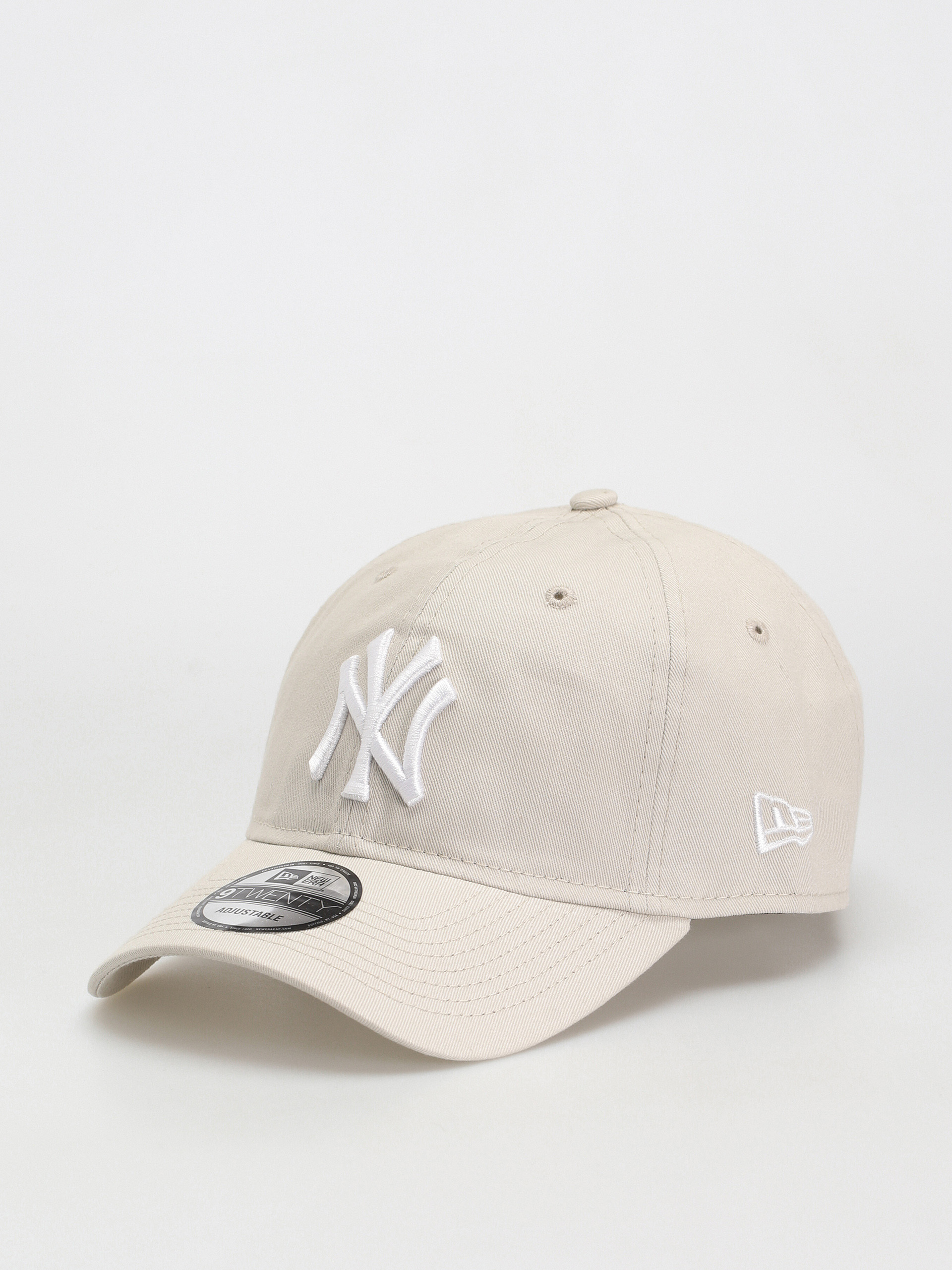 New Era u0428u0430u043fu043au0430 u0441 u043au043eu0437u0438u0440u043au0430 League Essential 9Twenty New York Yankees (stone/white)