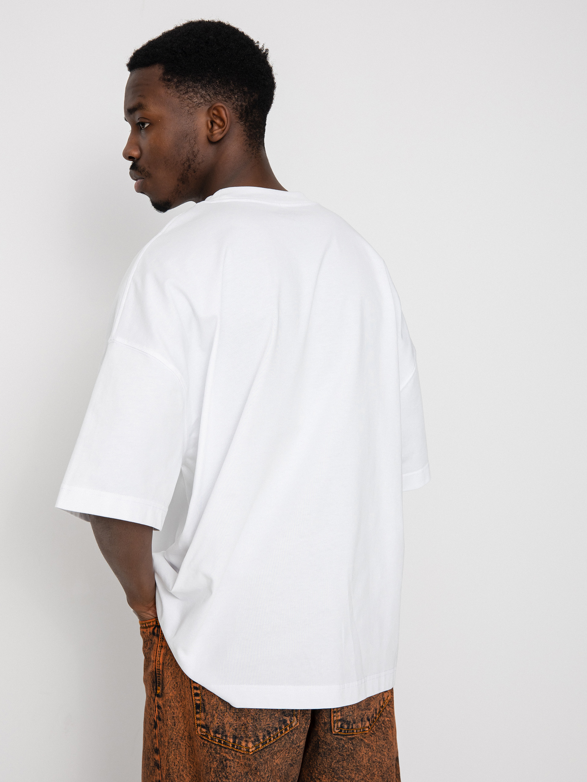 Carhartt WIP Тениска Link Script (white/black)