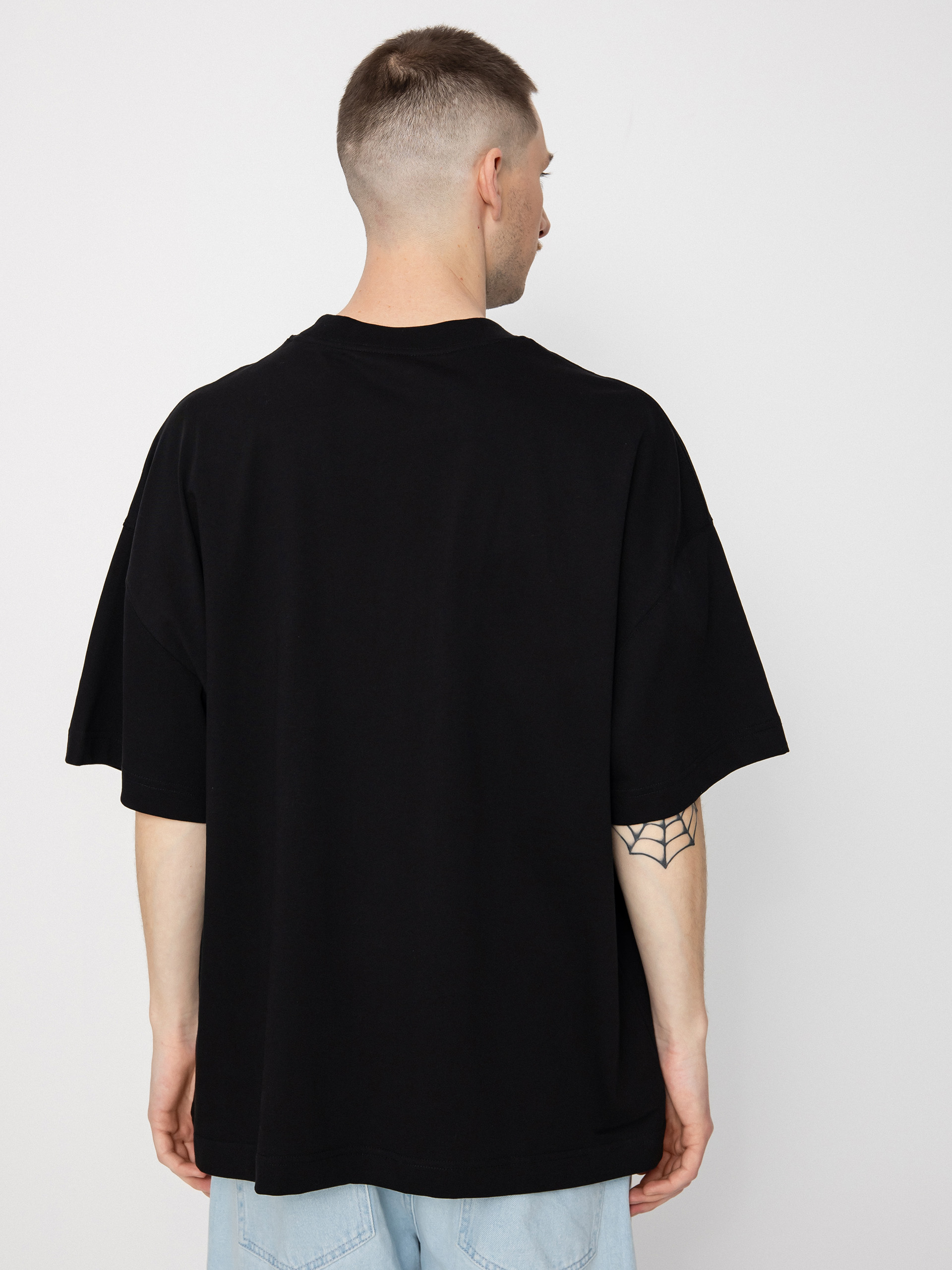 Carhartt WIP Тениска Link Script (black/white)