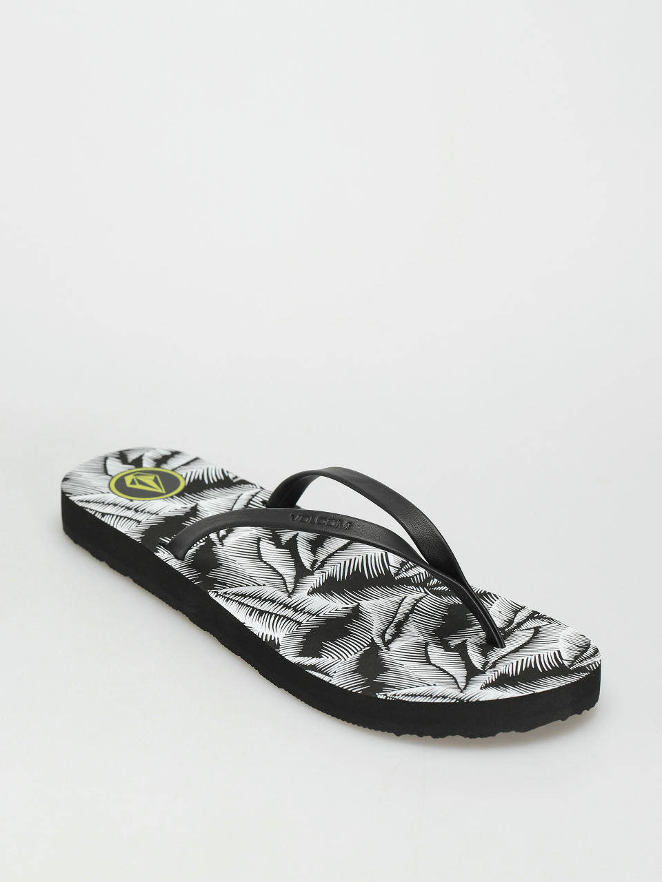 Volcom Джапанки Color Me Spring Wmn (black white)