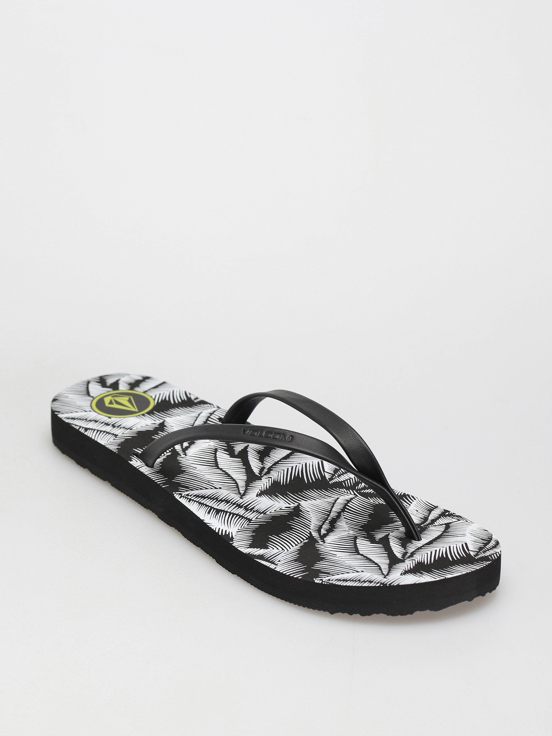 Volcom Джапанки Color Me Spring Wmn (black white)