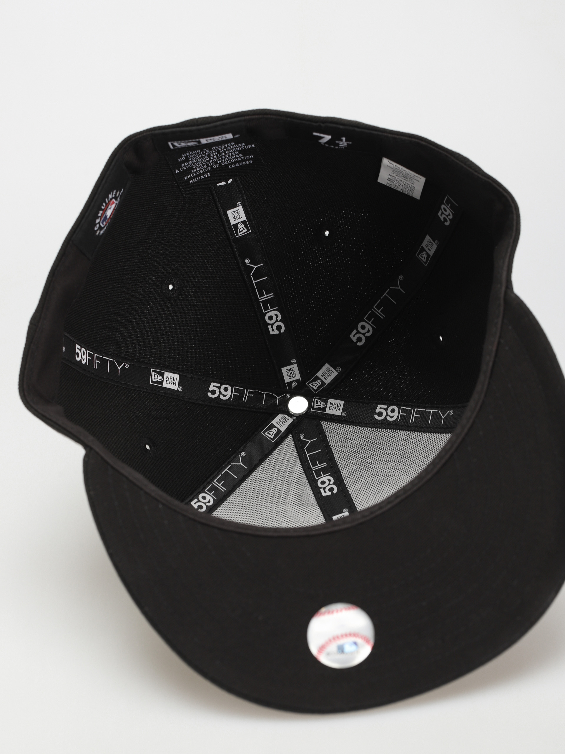 New Era Шапка с козирка League Essential 59Fifty New York Yankees (black/white)