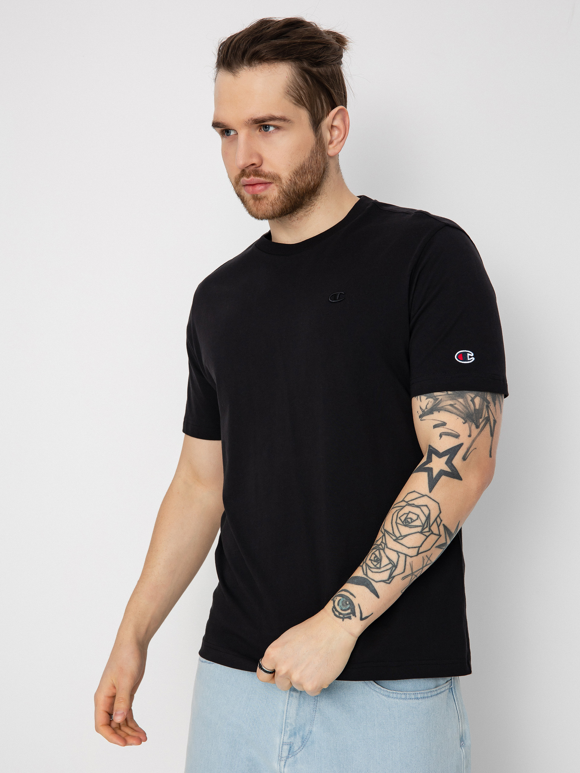 Champion u0422u0435u043du0438u0441u043au0430 Crewneck T-Shirt 218496 (nbk)
