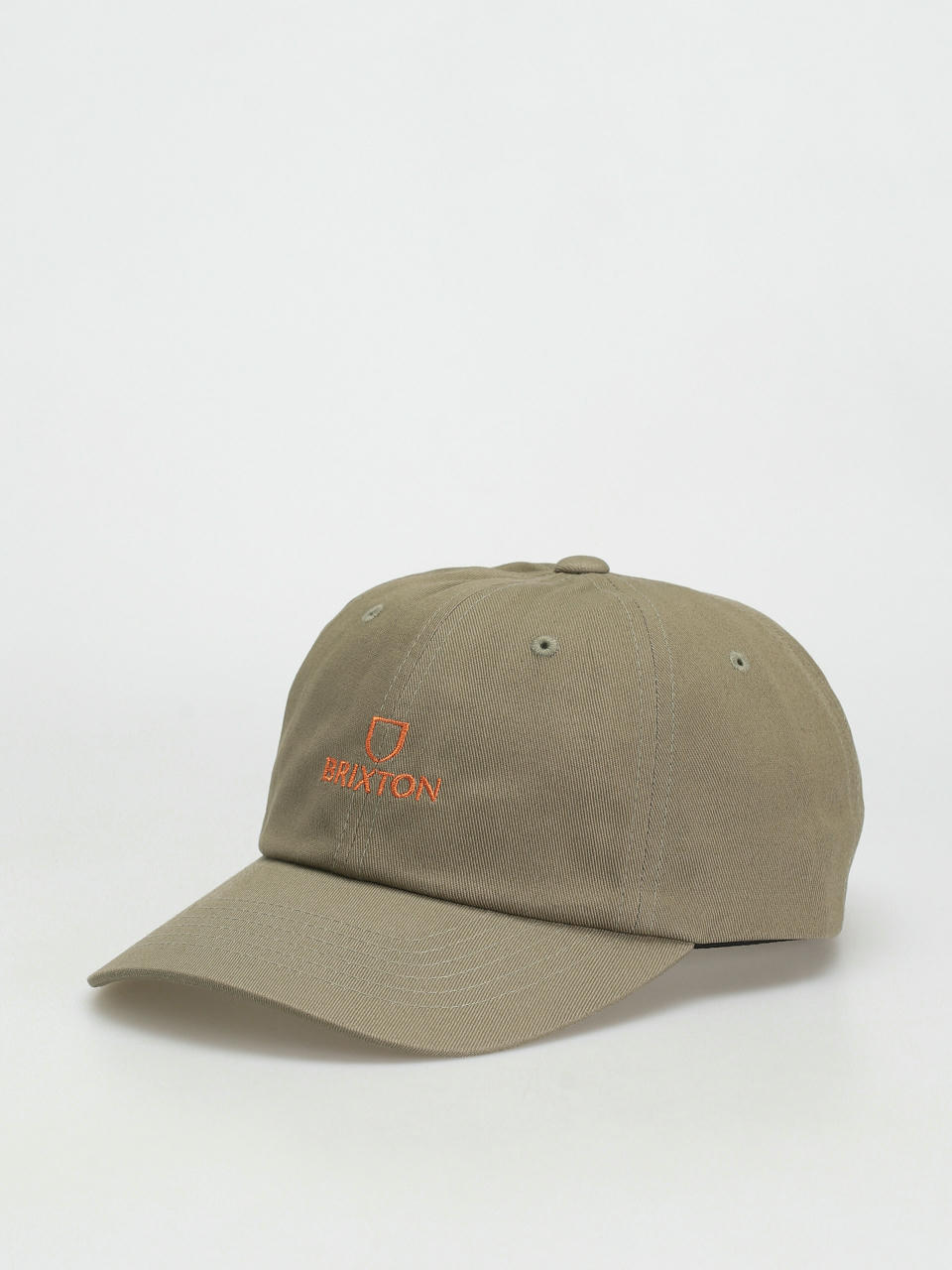 Brixton Шапка с козирка Alpha Lp Cap (olive surplus)