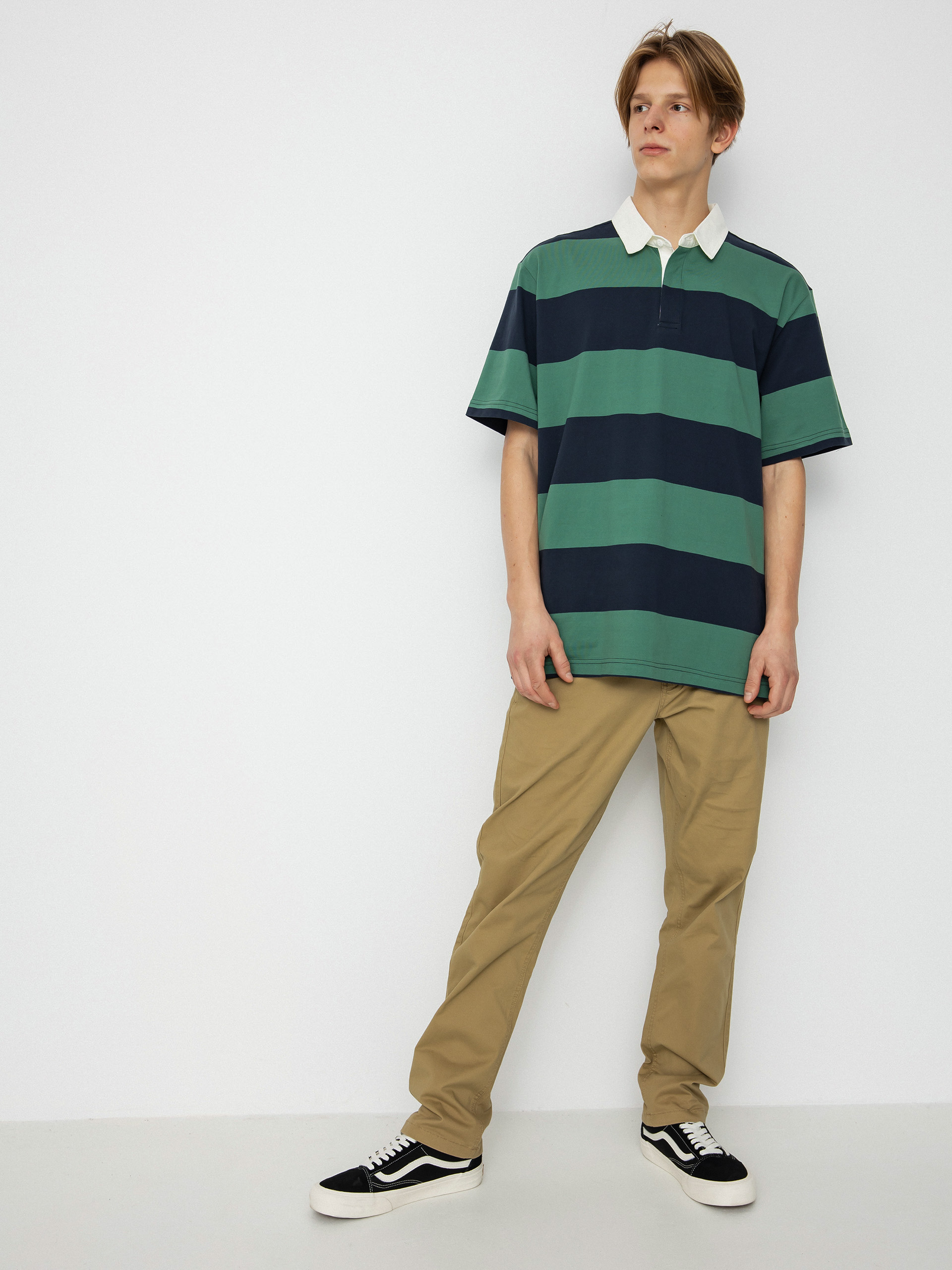 Element Тениска с яка Reedsport (eclipse navy)