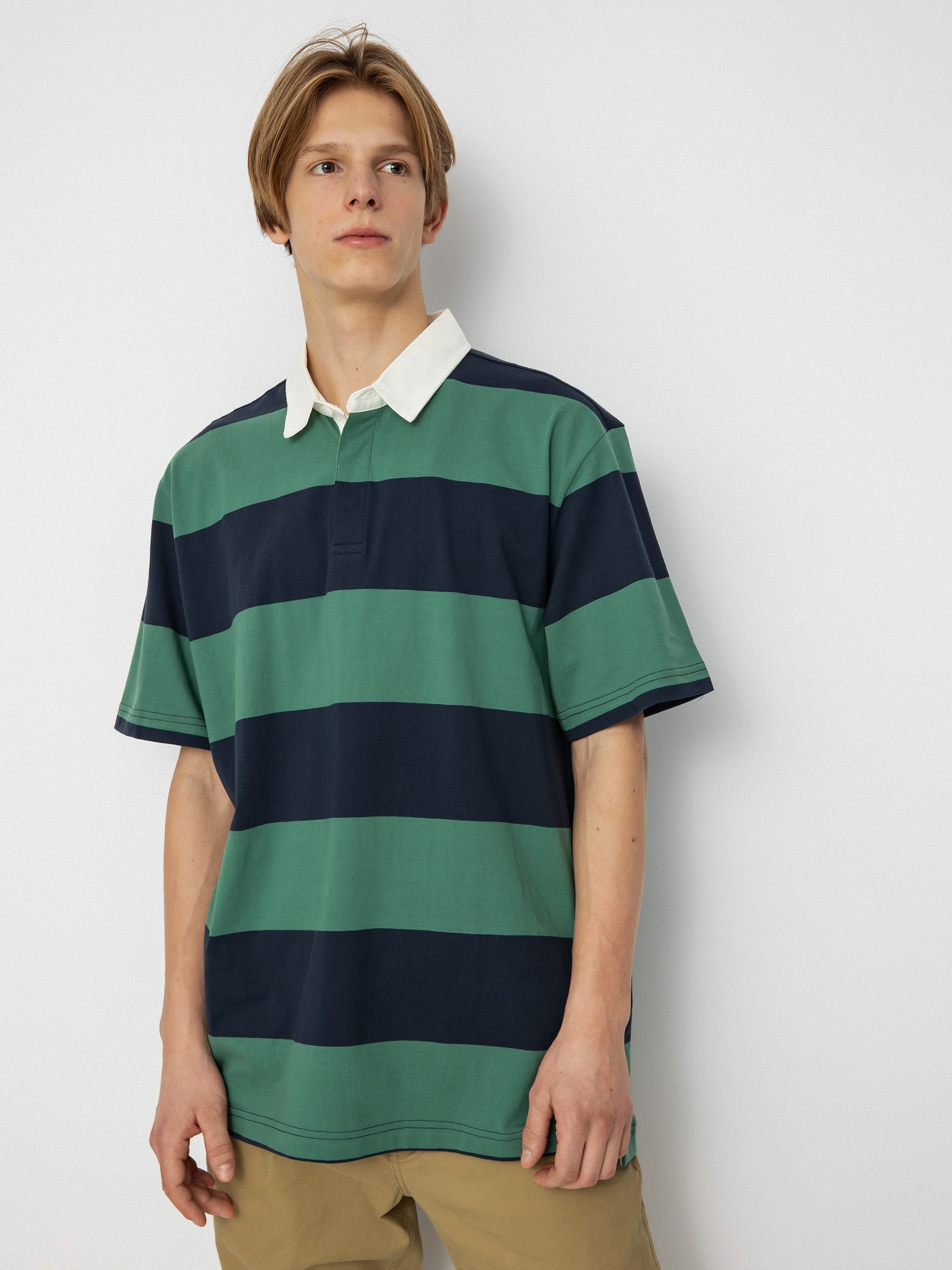 Element Тениска с яка Reedsport (eclipse navy)