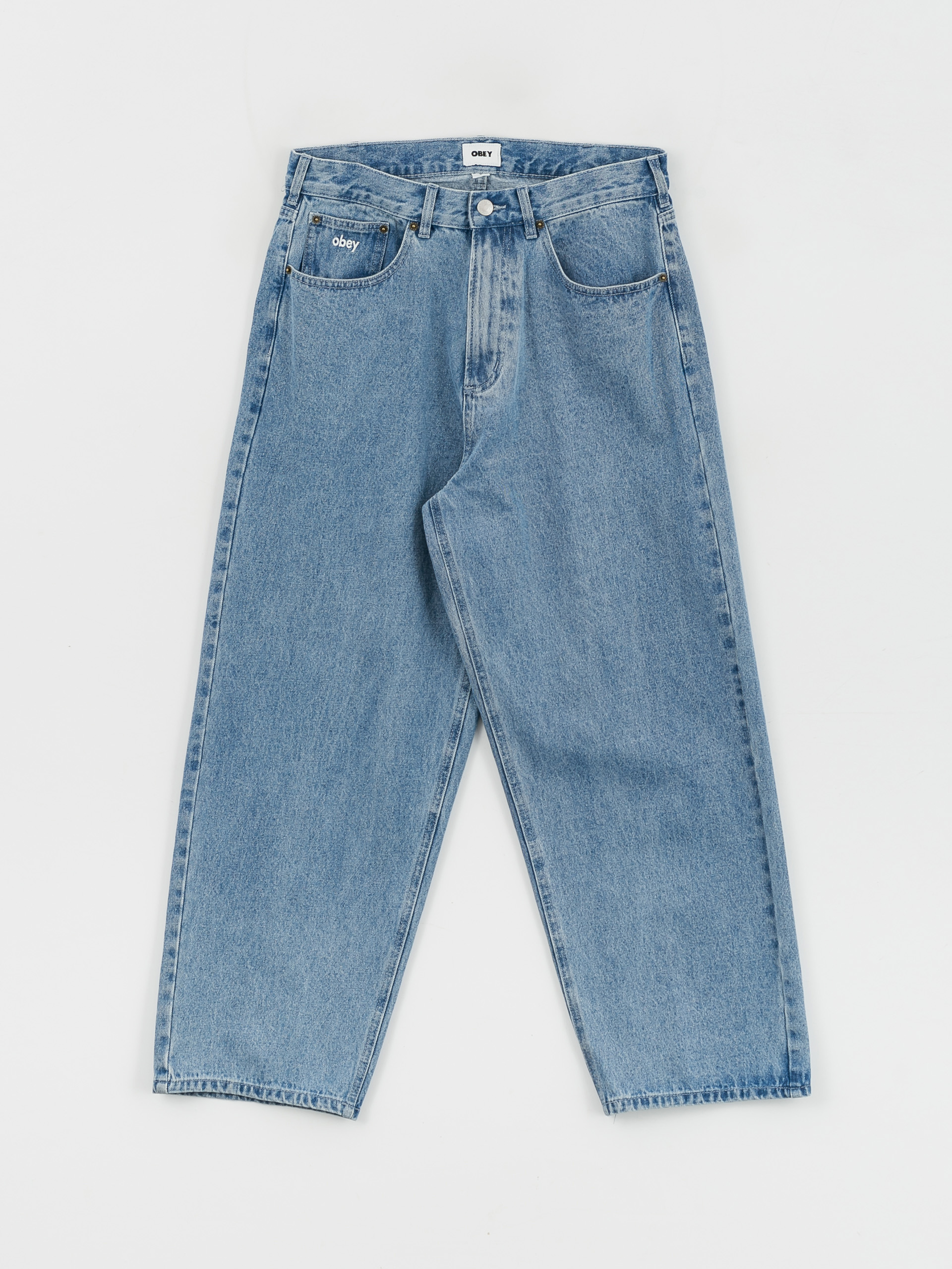 OBEY Панталони Bigwig (light indigo)