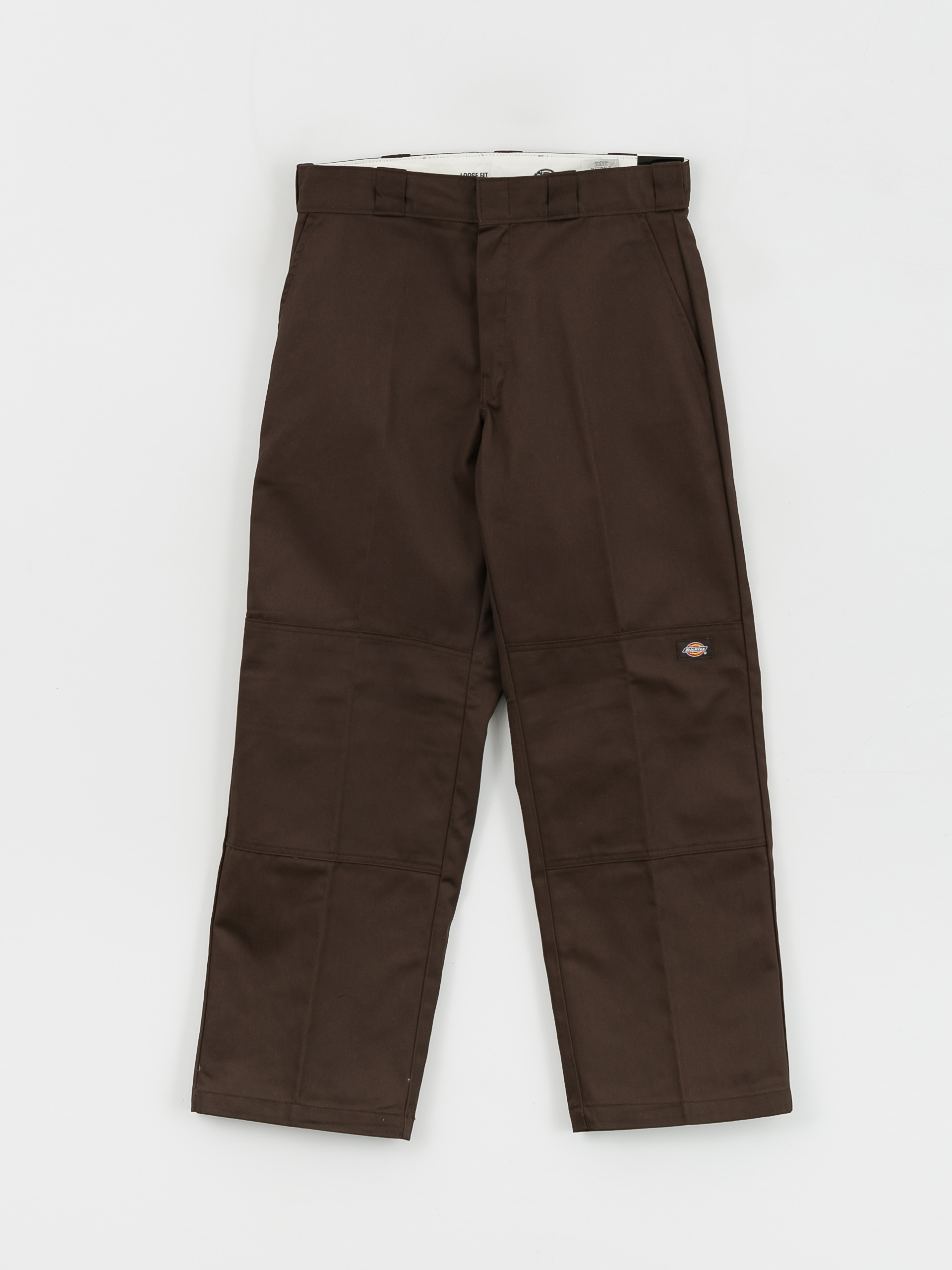 Dickies Панталони Double Knee (dark brown)