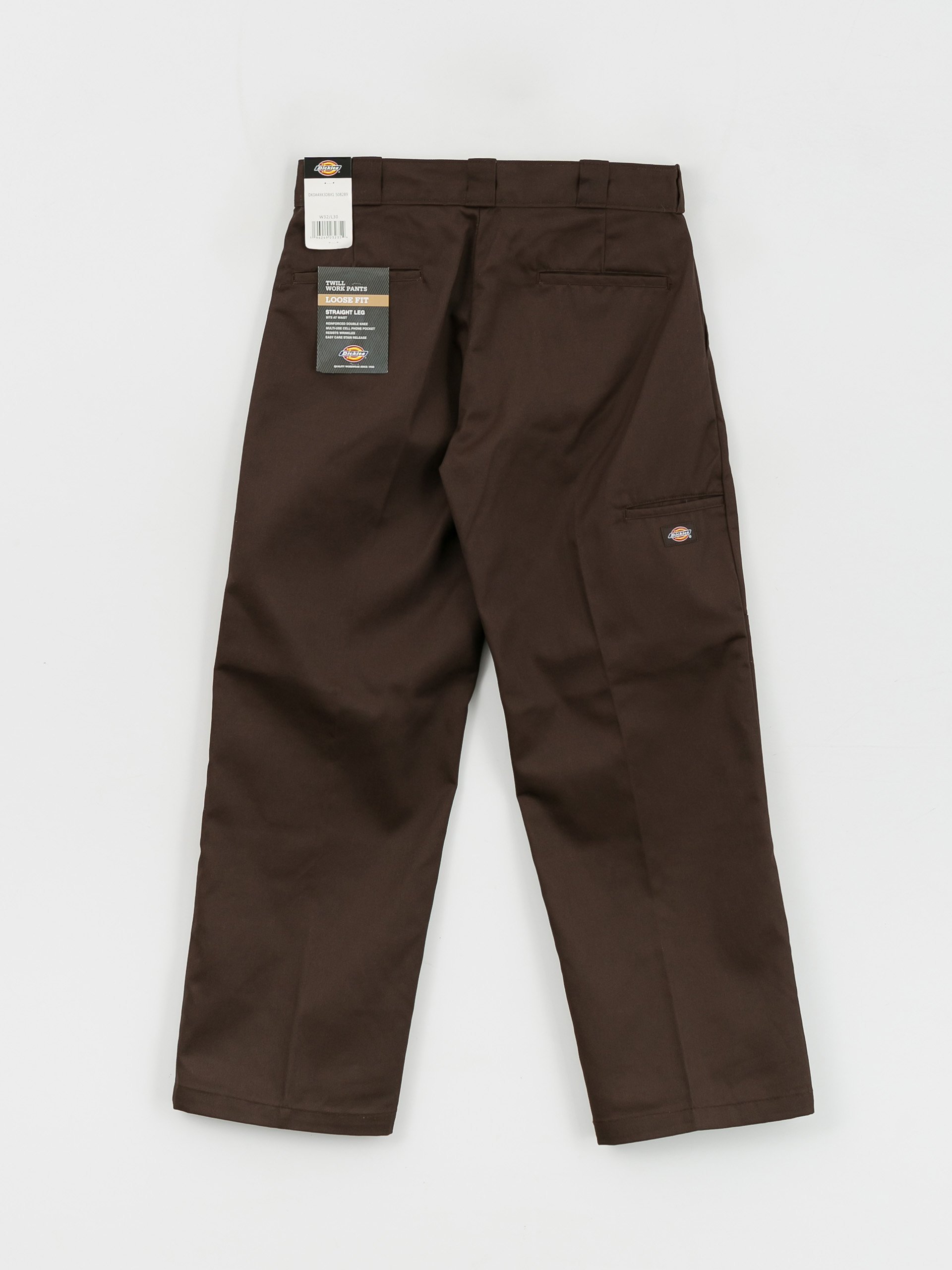 Dickies Панталони Double Knee (dark brown)