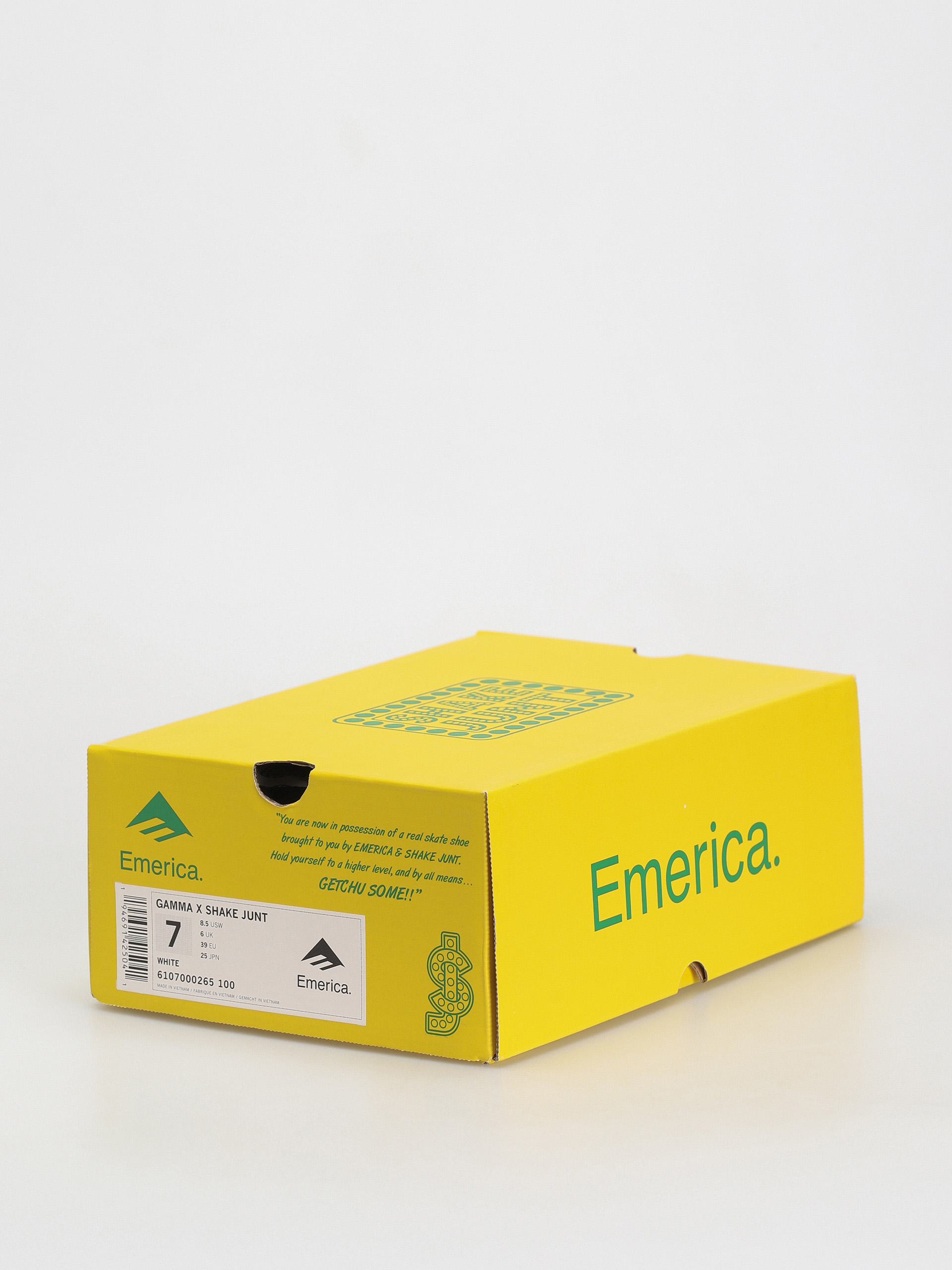 Emerica Обувки Gamma X Shake Junt (white)