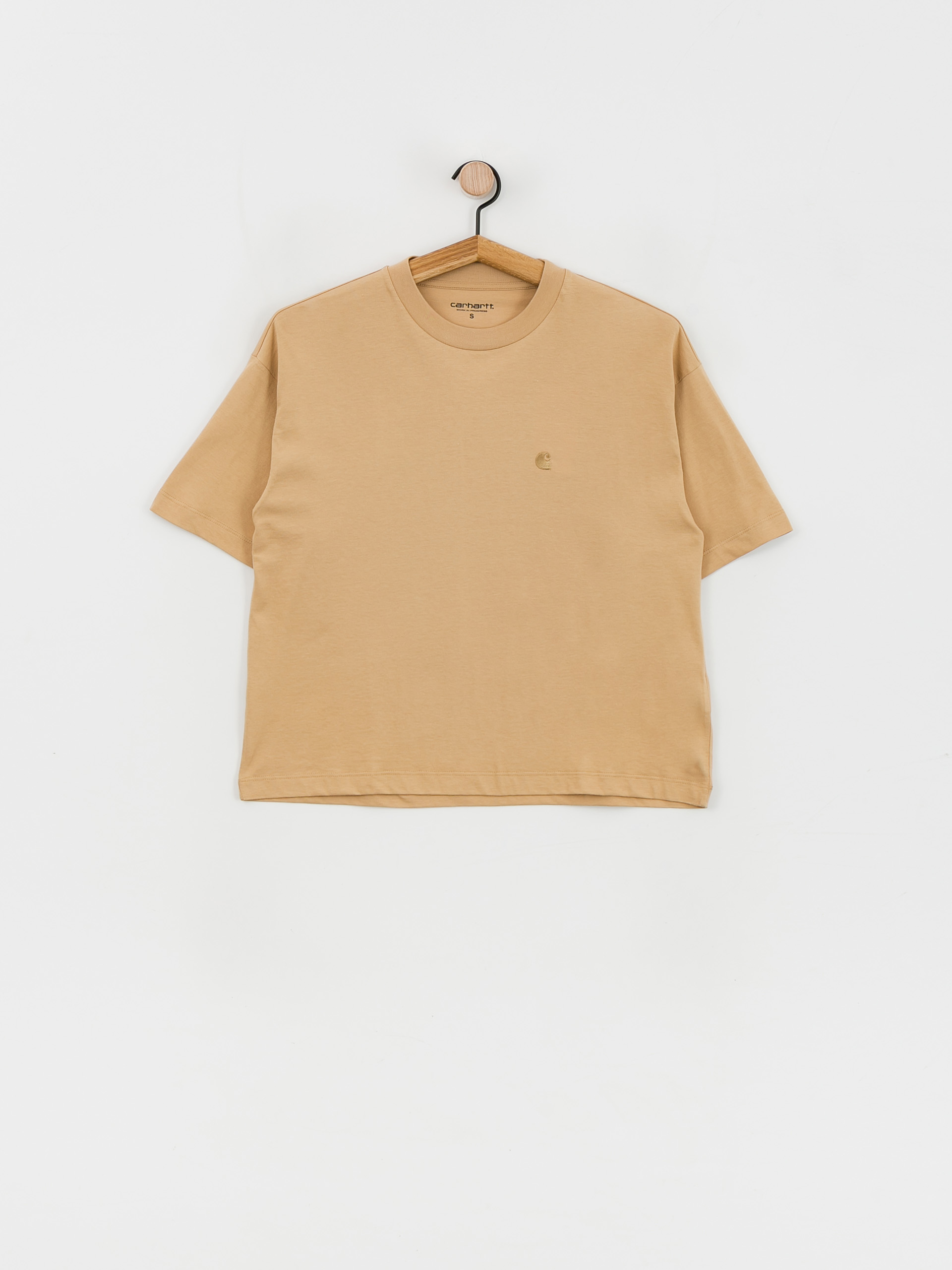 Carhartt WIP Тениска Chester Wmn (dusty h brown)