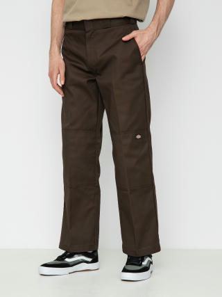 Dickies Панталони Double Knee (dark brown)