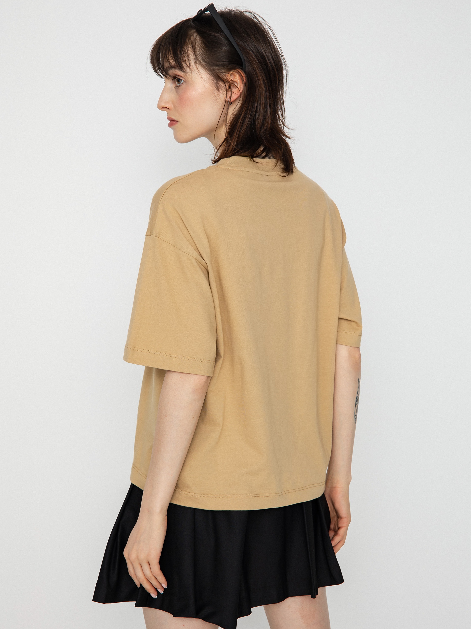Carhartt WIP Тениска Chester Wmn (dusty h brown)