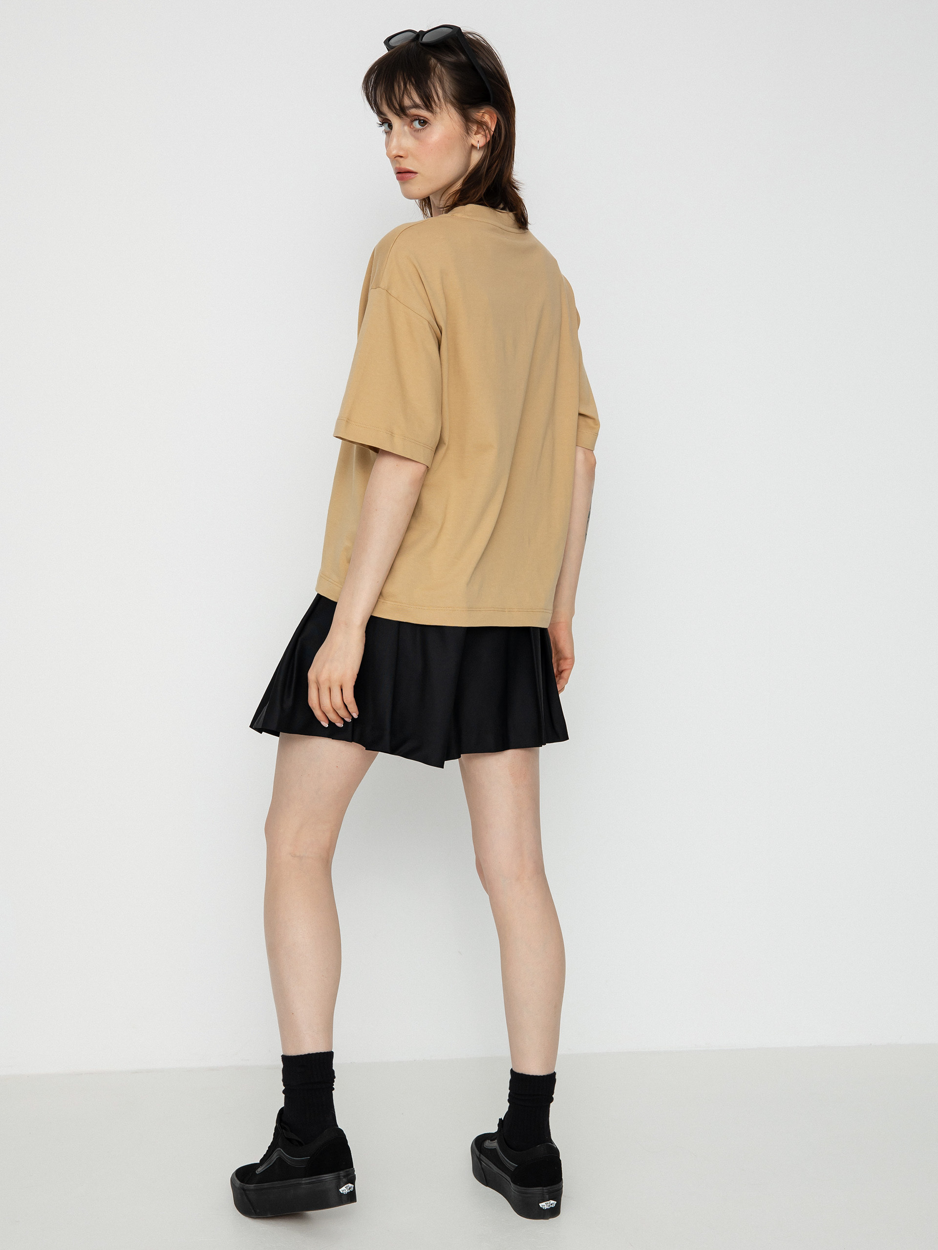 Carhartt WIP Тениска Chester Wmn (dusty h brown)
