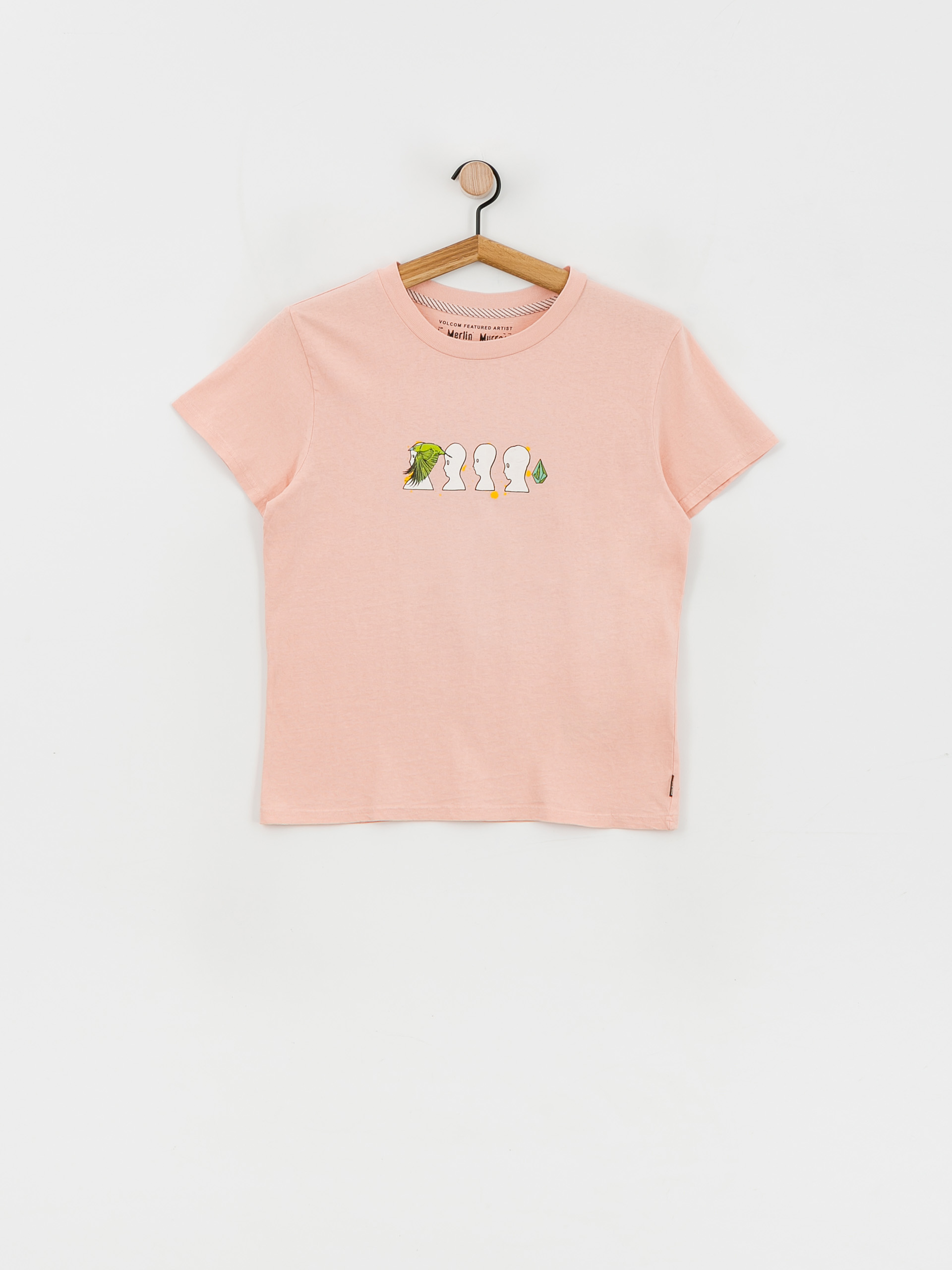 Volcom Тениска Fa Ed Merlin Murray Wmn (melon)