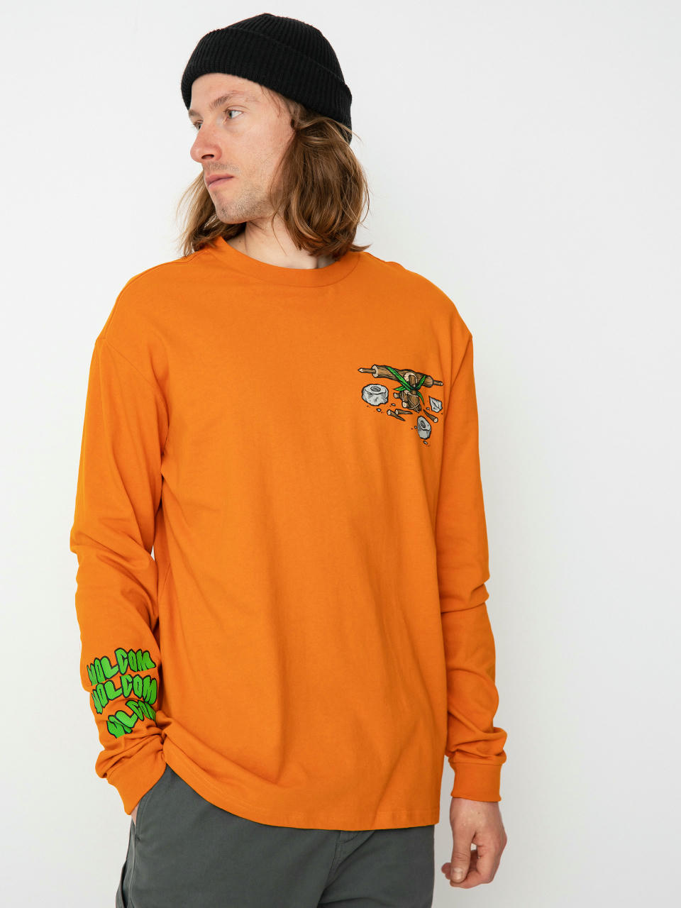 Volcom Блузи Fa Todd Bratrud (saffron)