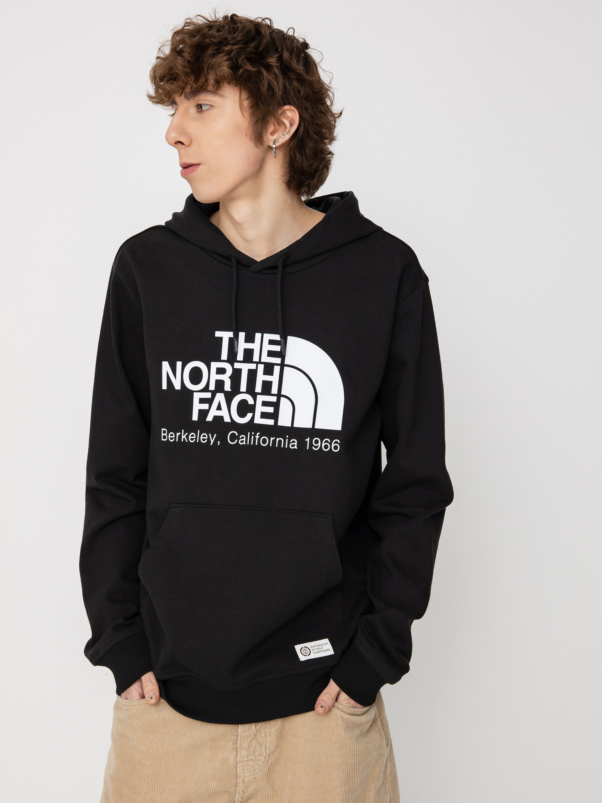 The North Face Суитшърт с качулка Berkeley California HD (tnf black)