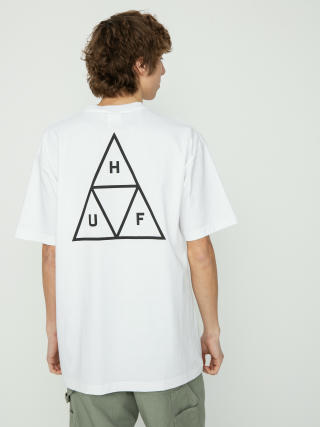 HUF Тениска Triple Triangle (white)