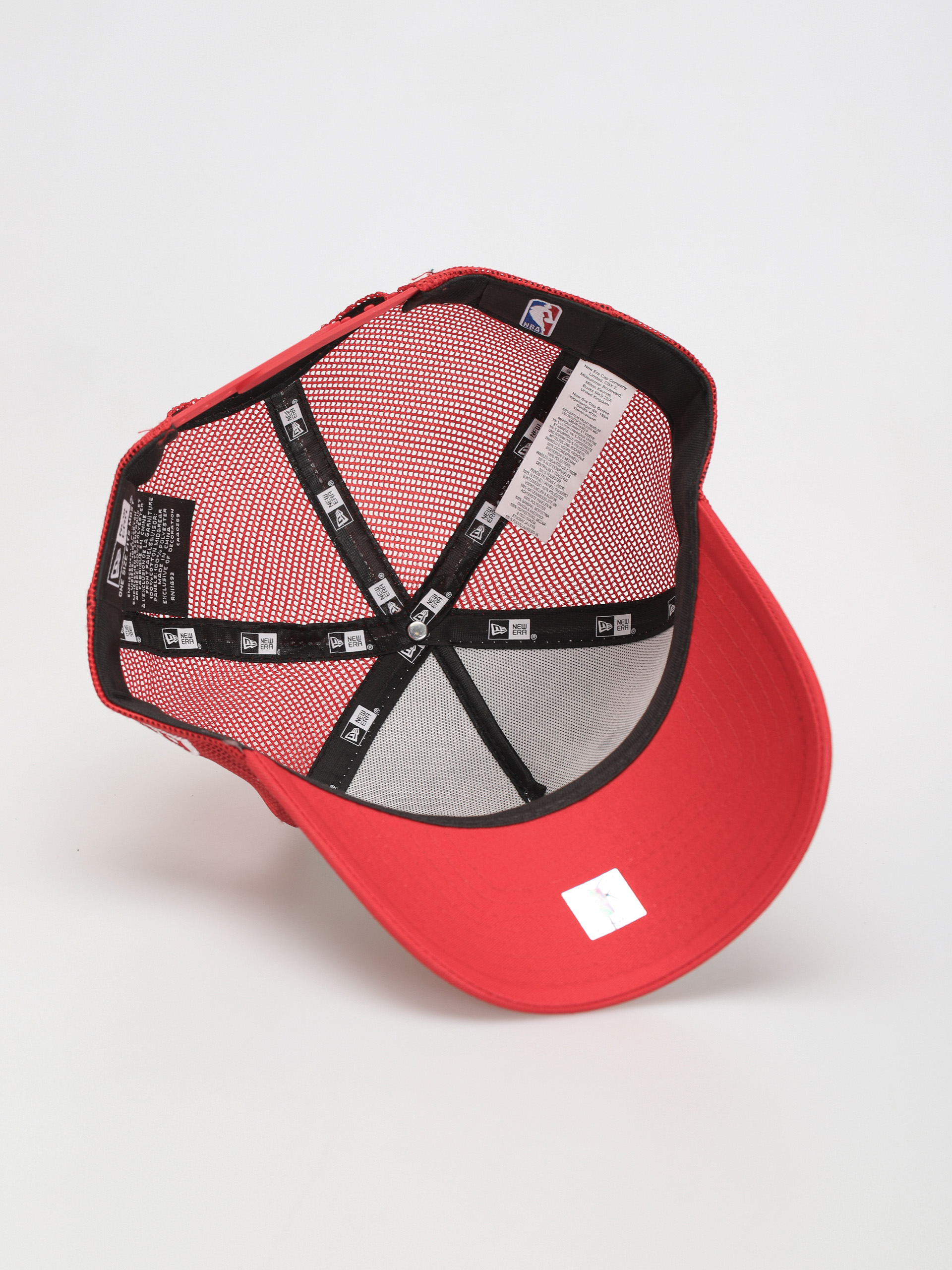 New Era Шапка с козирка Team Colour Block Trucker Chicago Bulls (white/red)
