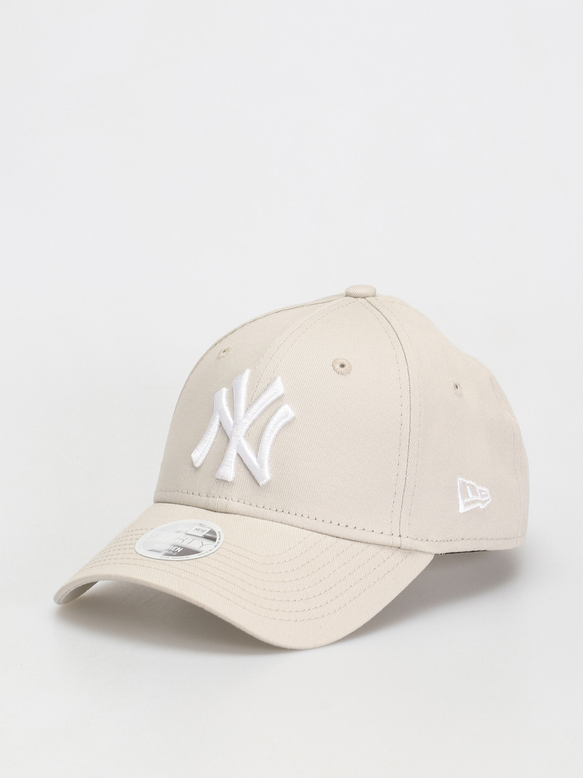 New Era u0428u0430u043fu043au0430 u0441 u043au043eu0437u0438u0440u043au0430 League Essential 9Forty New York Yankees Wmn (stone/white)