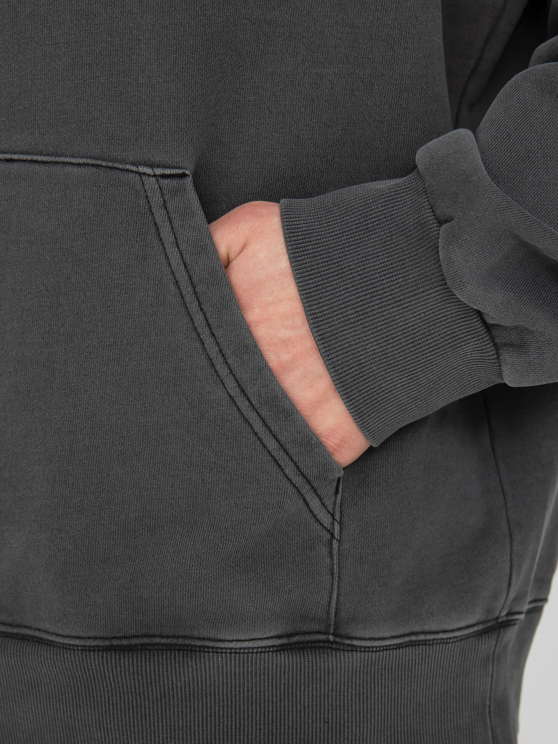 Carhartt WIP Суитшърт с качулка Nelson HD (black)