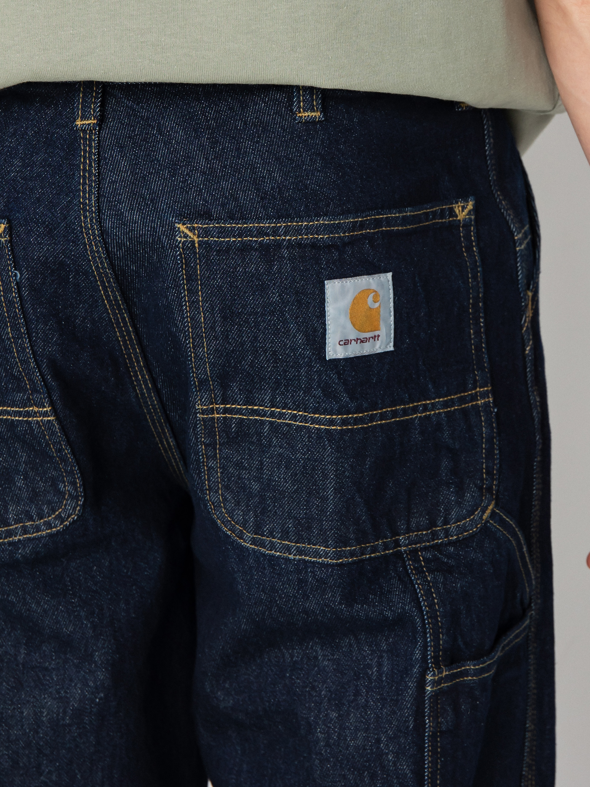 Carhartt WIP Панталони Single Knee (blue)