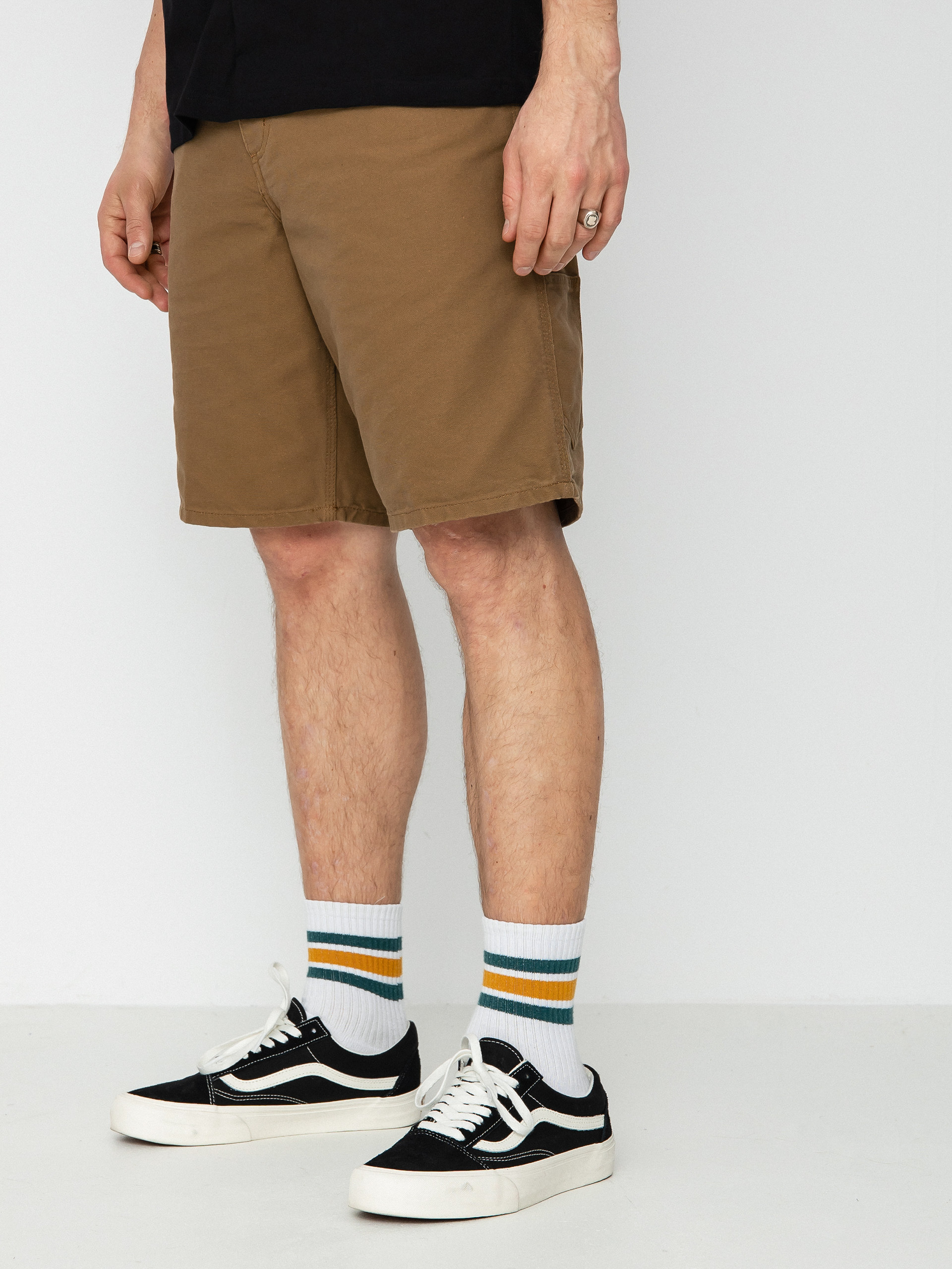 Къси панталони Carhartt WIP Single Knee (hamilton brown)