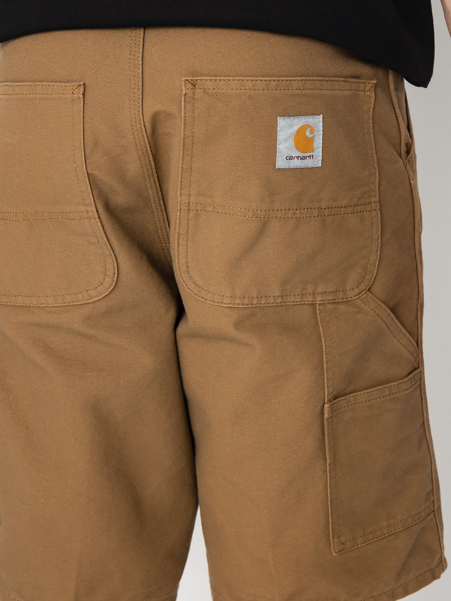 Carhartt WIP Къси панталони Single Knee (hamilton brown)