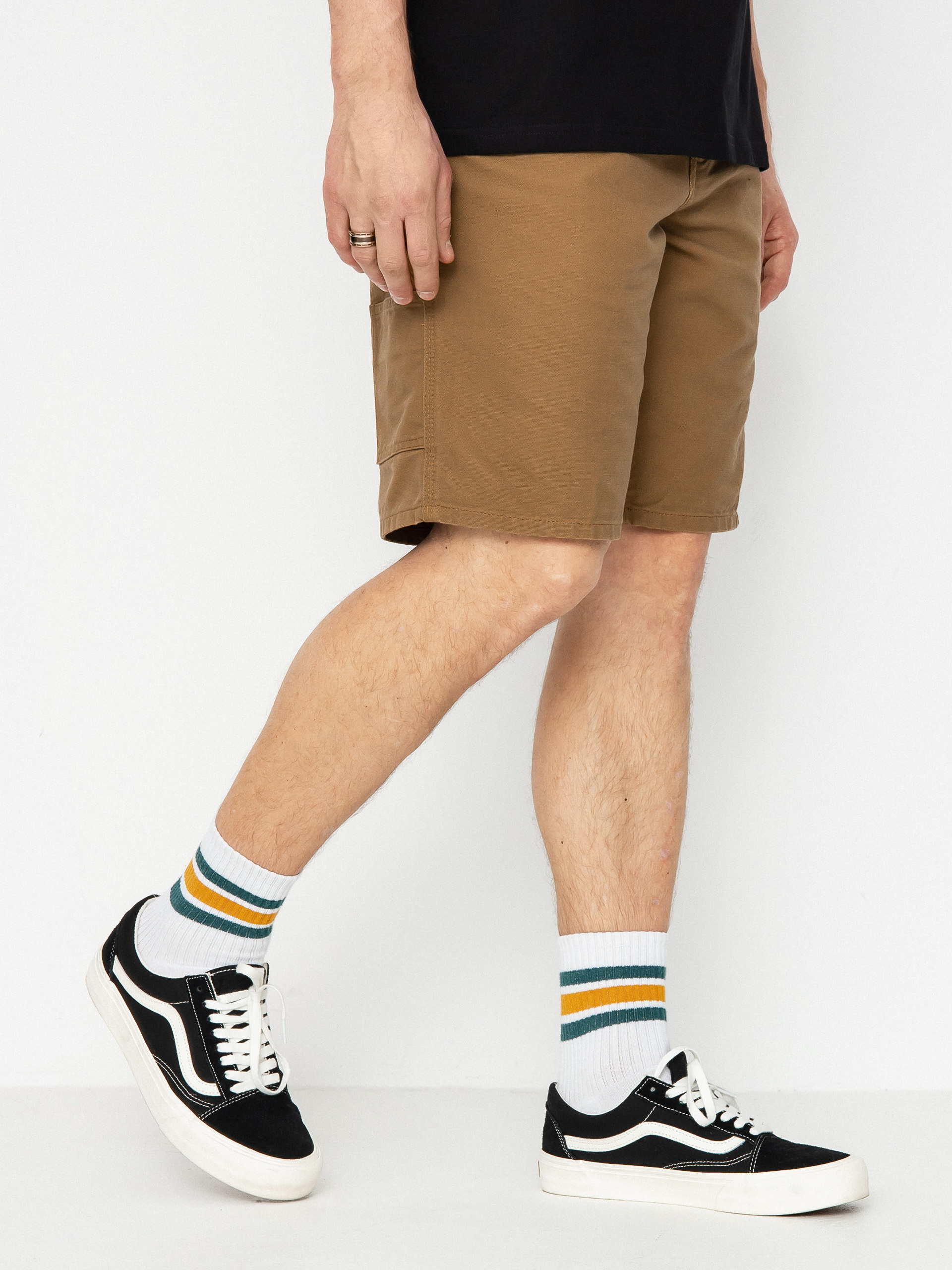 Къси панталони Carhartt WIP Single Knee (hamilton brown)