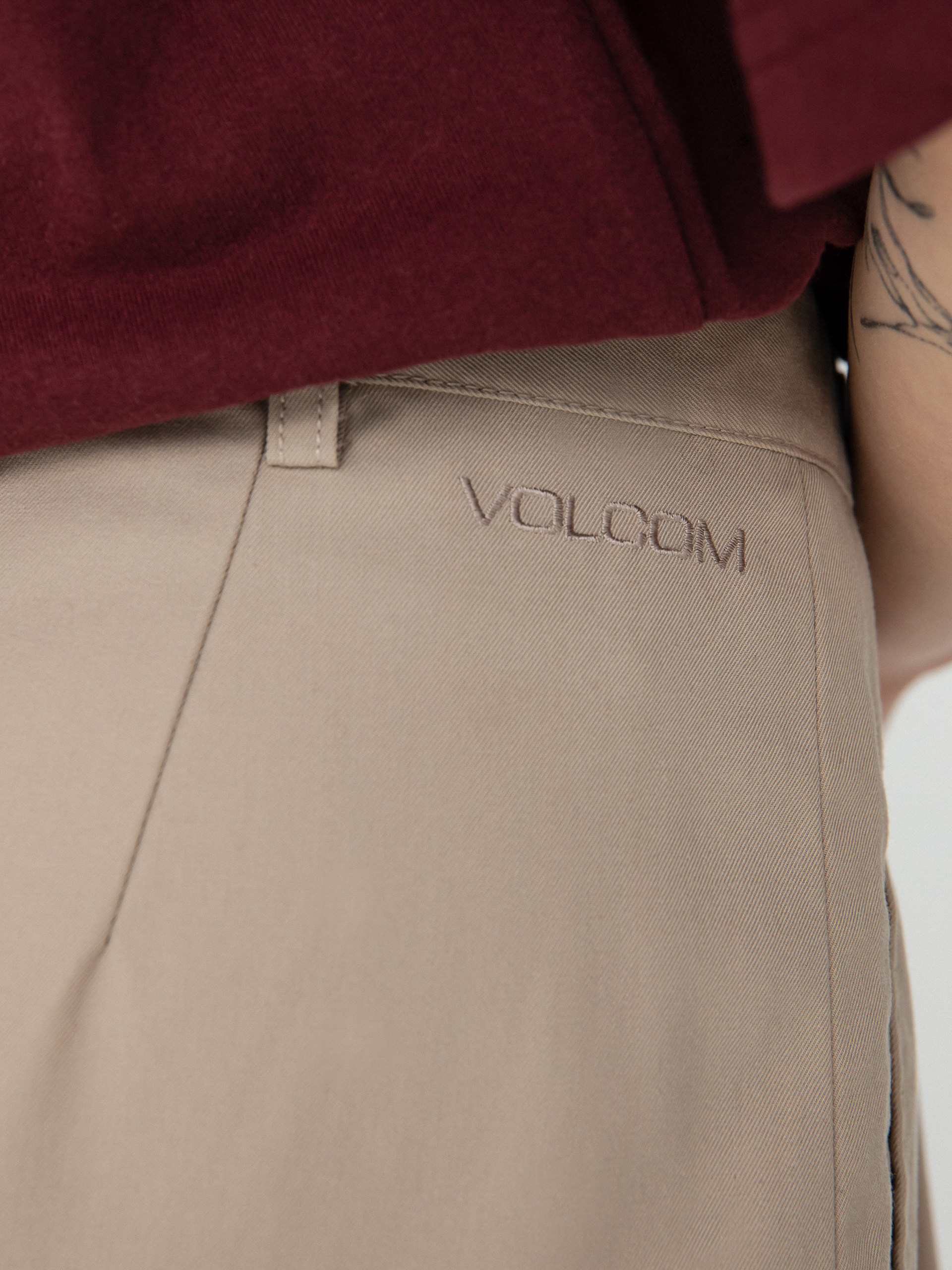 Volcom Панталони Histone Wmn (taupe)