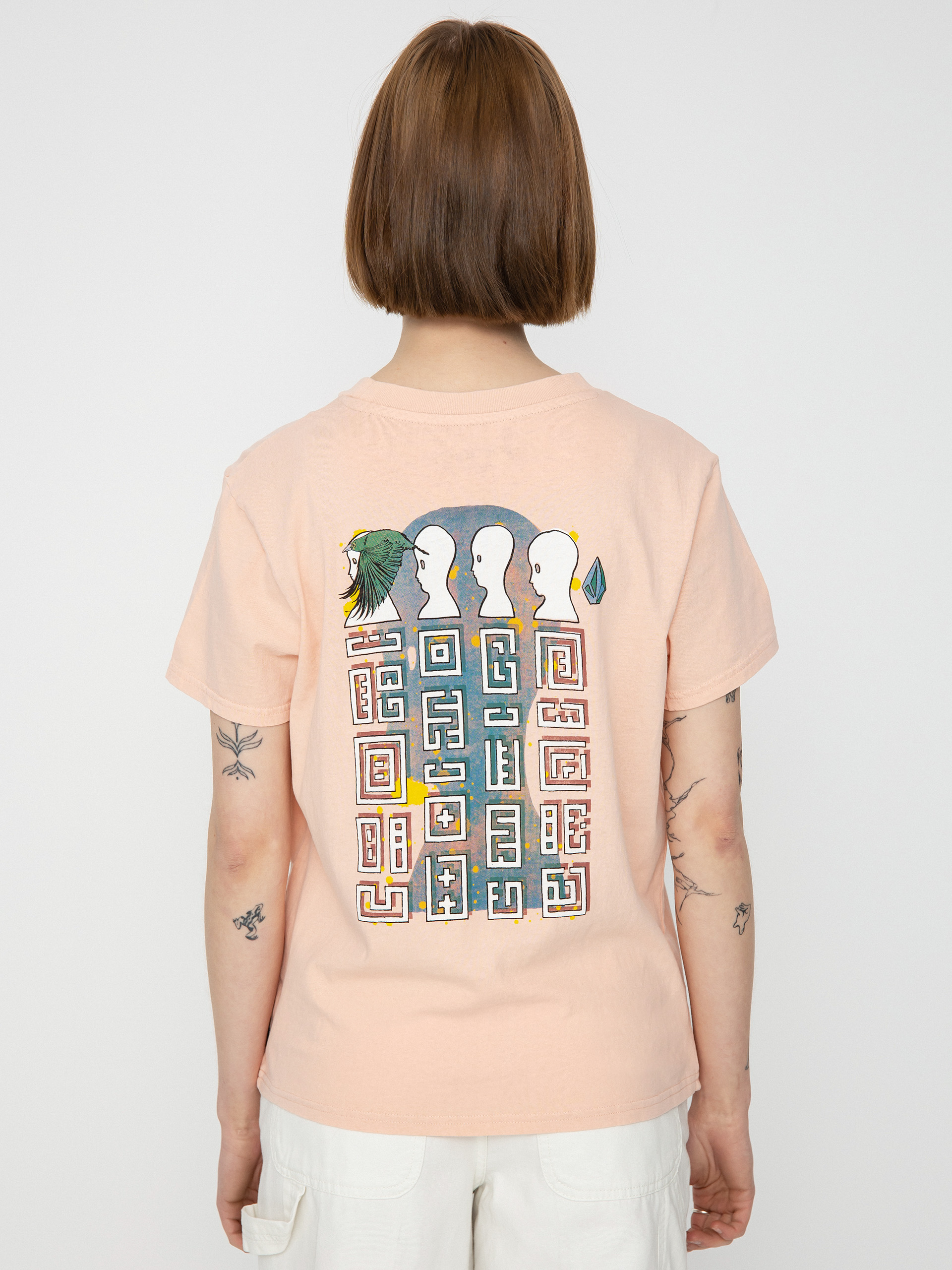 Volcom Тениска Fa Ed Merlin Murray Wmn (melon)