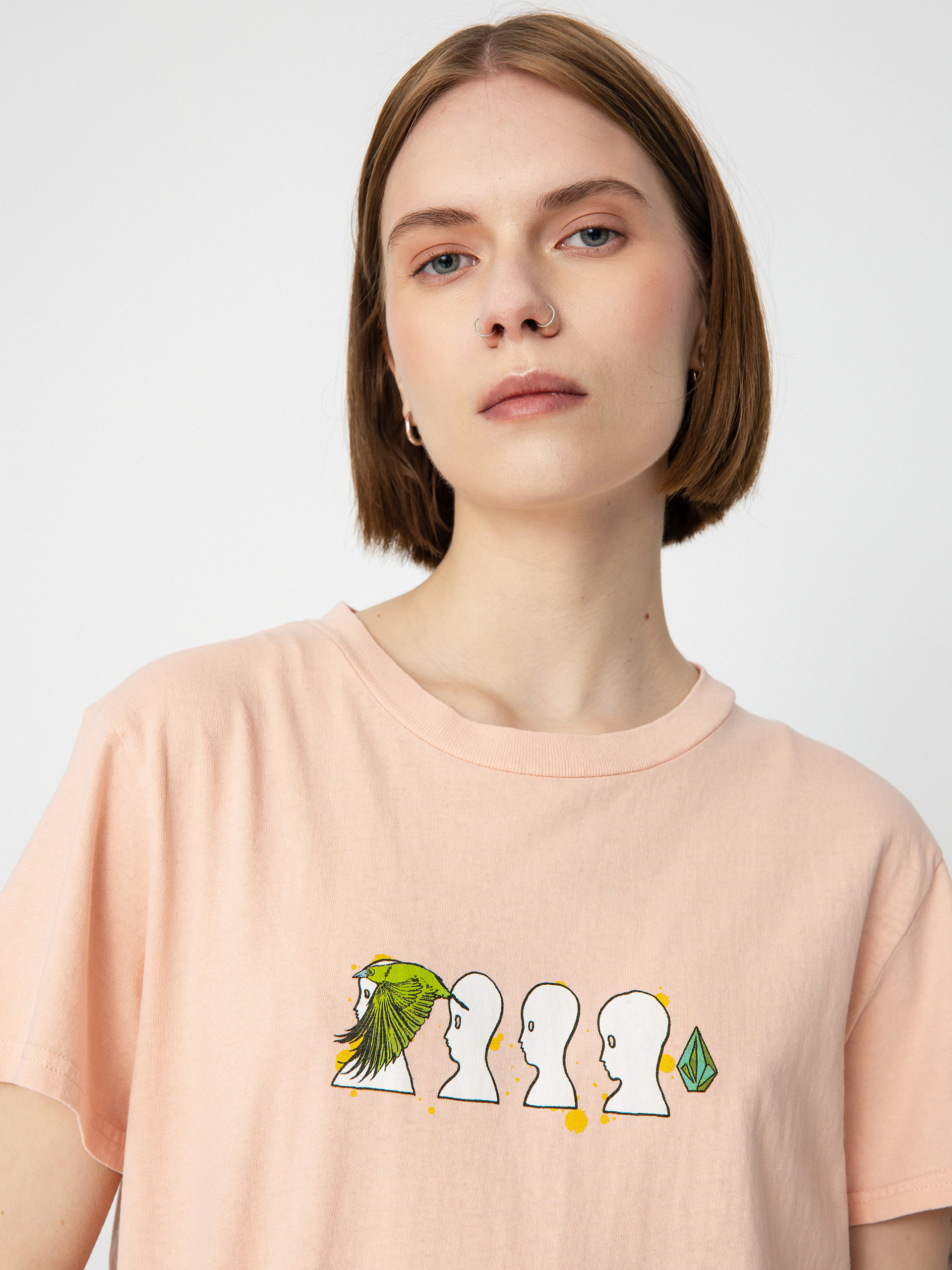 Volcom Тениска Fa Ed Merlin Murray Wmn (melon)