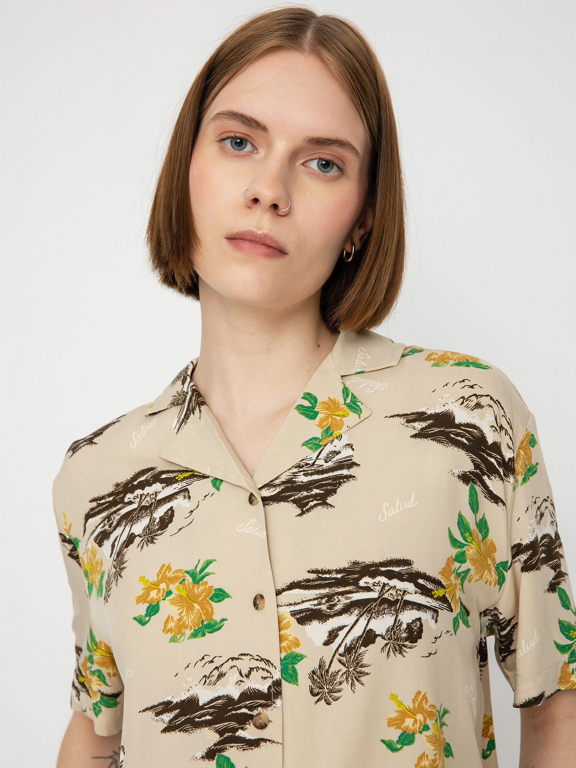 Brixton Риза Bunker Paradise Wmn (safari)